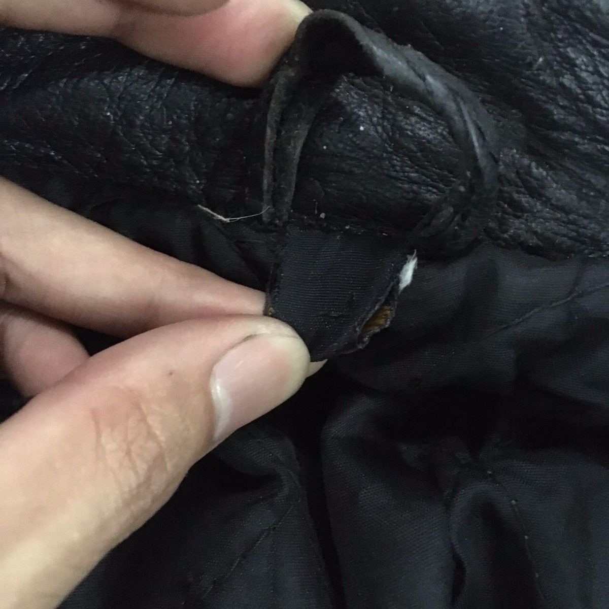 Genuine Leather Leather Jacket Double Collar Punk Bondage Style Size US S / EU 44-46 / 1 - 13 Thumbnail