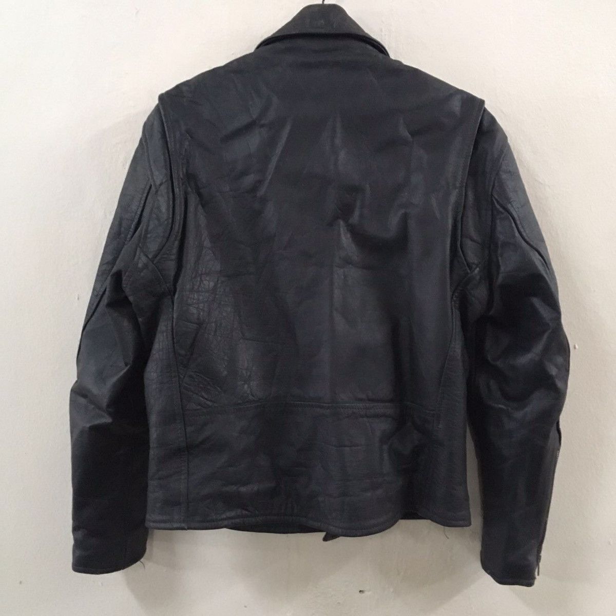 Genuine Leather Leather Jacket Double Collar Punk Bondage Style Size US S / EU 44-46 / 1 - 10 Thumbnail
