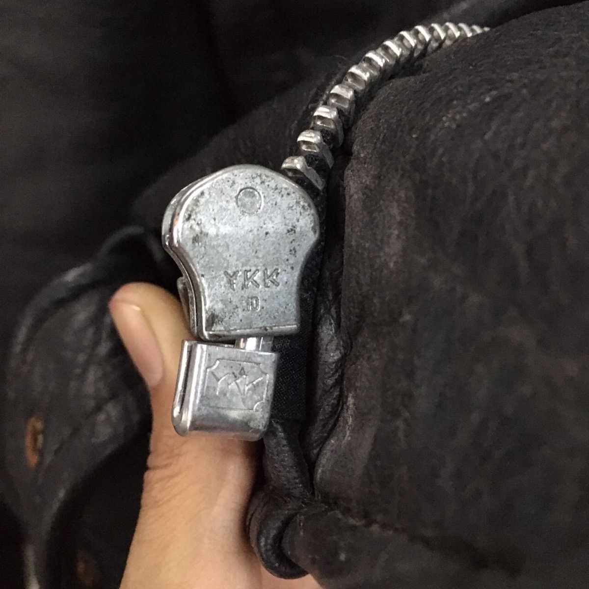 Genuine Leather Leather Jacket Double Collar Punk Bondage Style Size US S / EU 44-46 / 1 - 11 Thumbnail