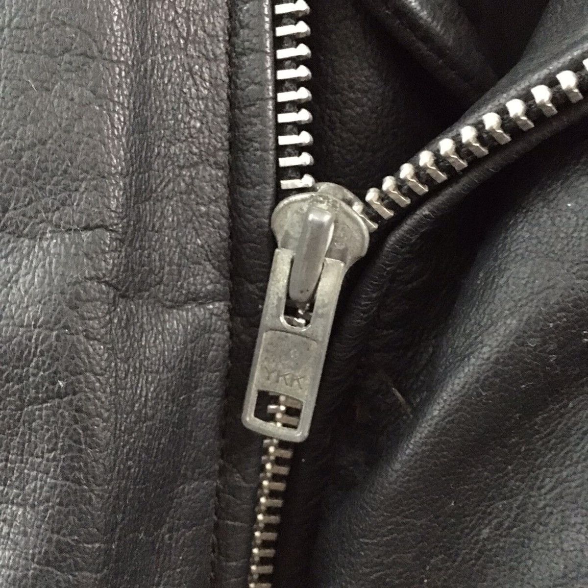 Genuine Leather Leather Jacket Double Collar Punk Bondage Style Size US S / EU 44-46 / 1 - 9 Thumbnail