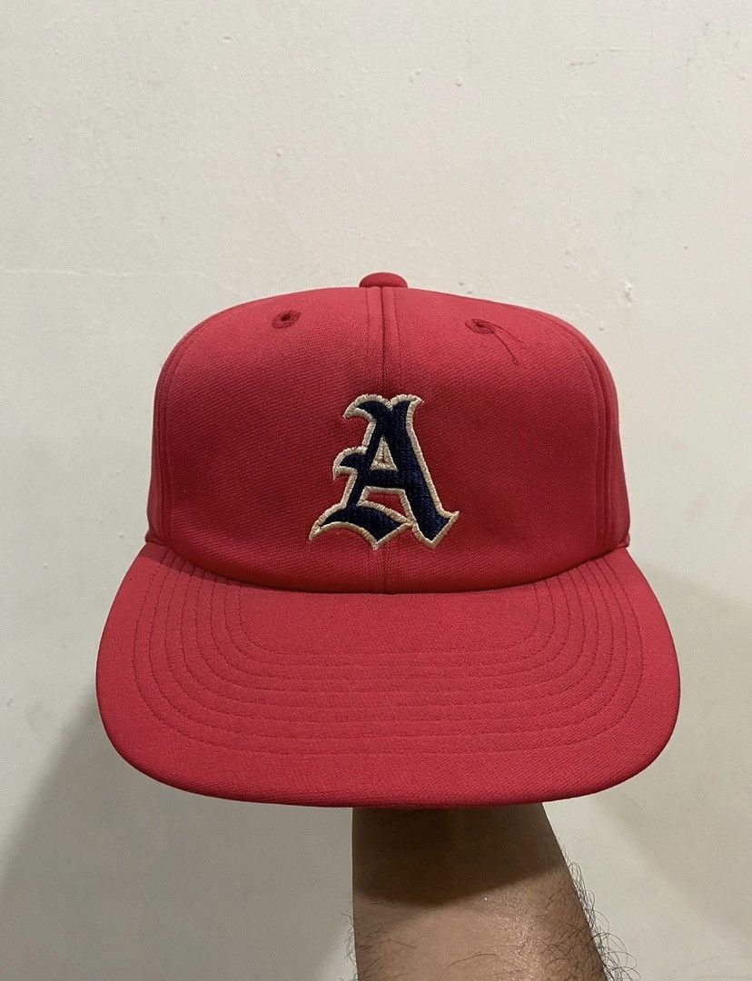 Descente 🔥Vintage🔥 “A” Japanese Baseball Team Descente Hat Size ONE SIZE - 2 Thumbnail