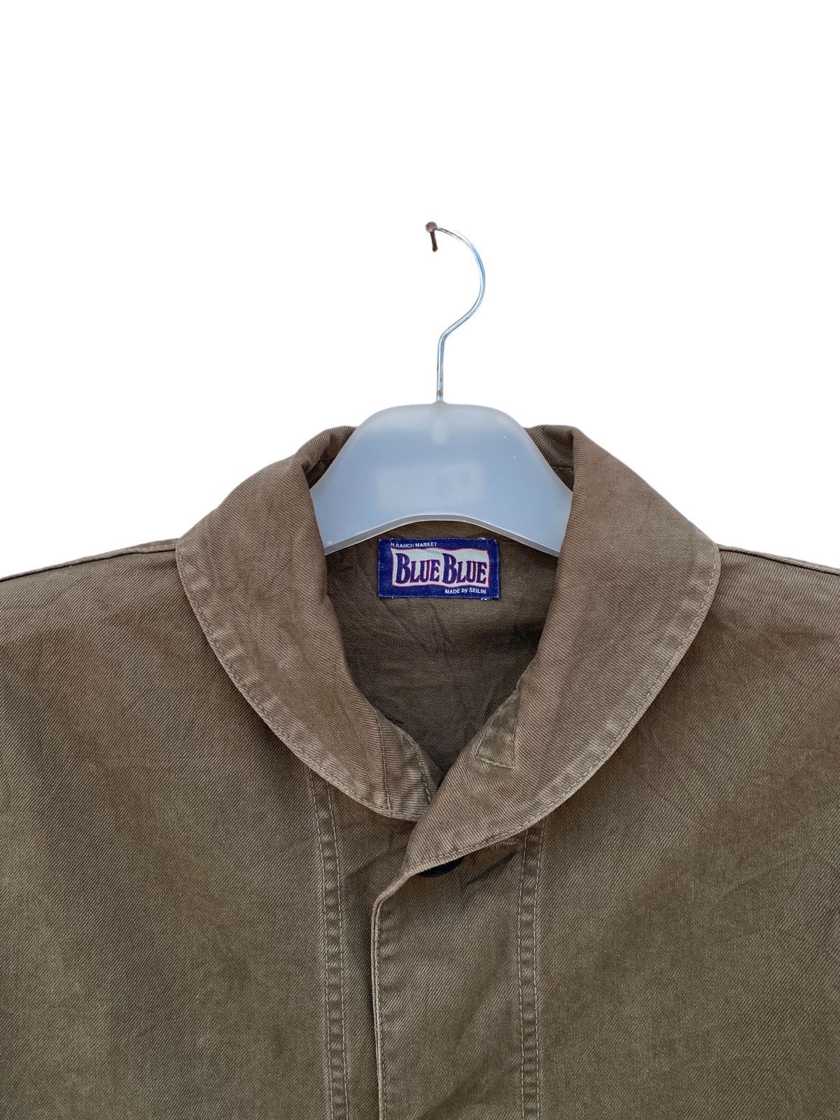 Blue Blue Japan Vintage Blue Blue Japan Shawl Collar Worker Jacket Size US S / EU 44-46 / 1 - 4 Thumbnail