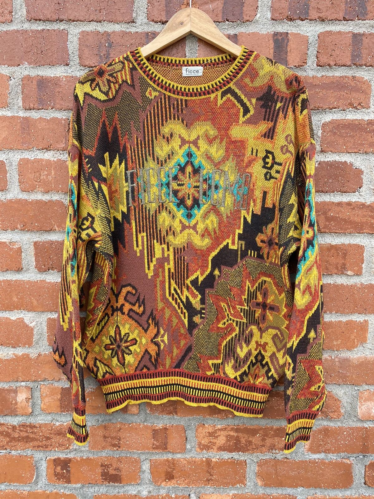 Vintage × Yoshiyuki Konishi Vintage Ficce Yoshiyuki Konishi Pull 