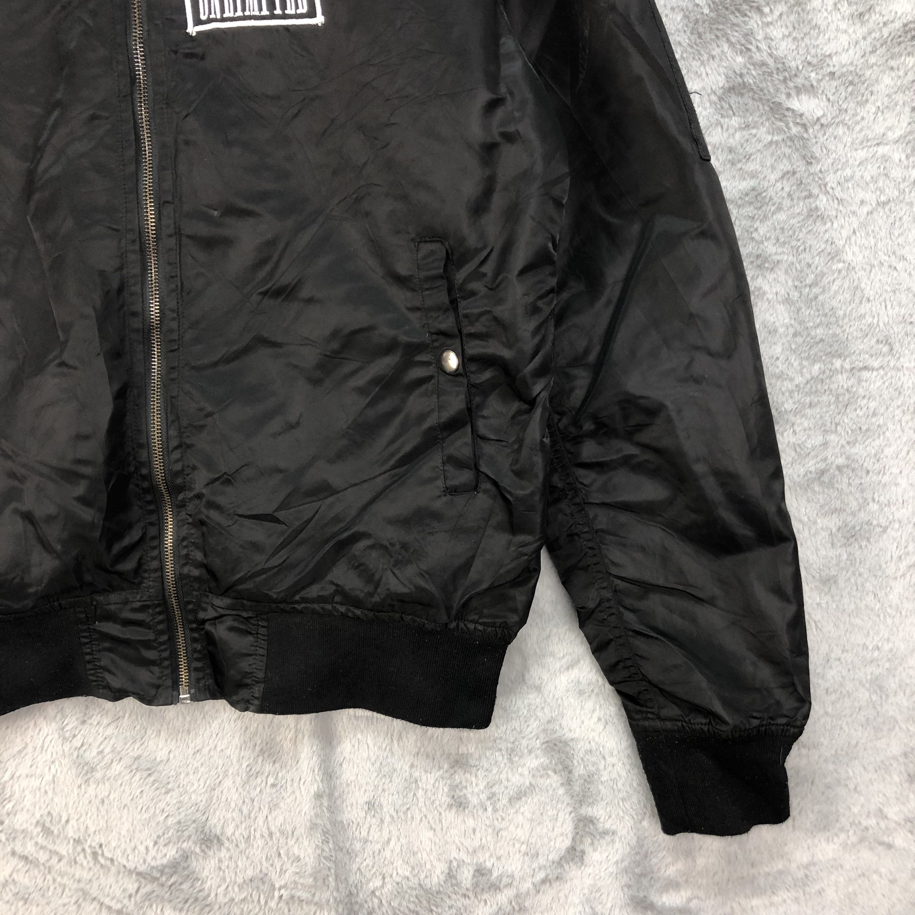 Japanese Brand Bomber Patch Independence Unlimited Sound X Ground #4706-164 Size US L / EU 52-54 / 3 - 8 Thumbnail