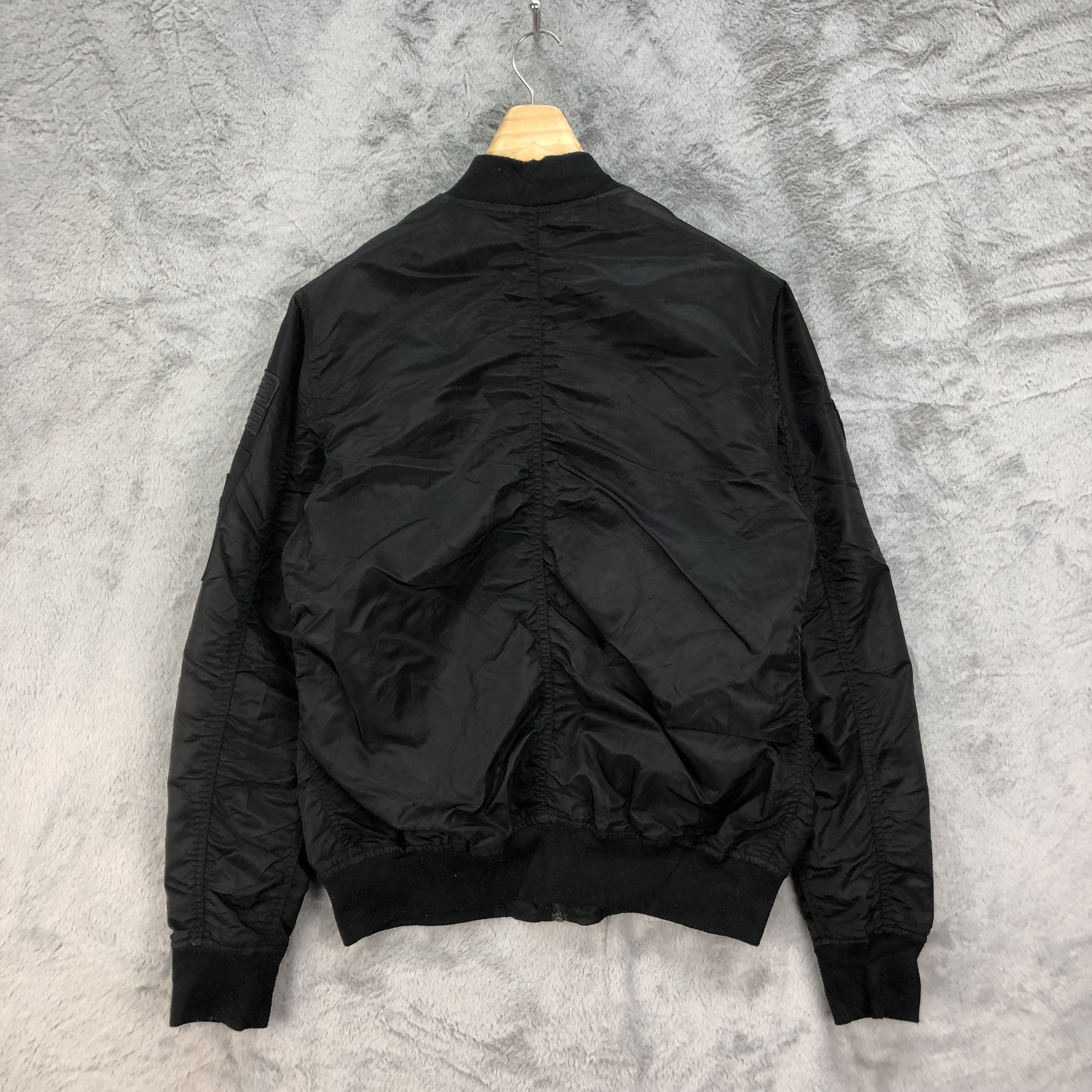 Japanese Brand Bomber Patch Independence Unlimited Sound X Ground #4706-164 Size US L / EU 52-54 / 3 - 13 Thumbnail