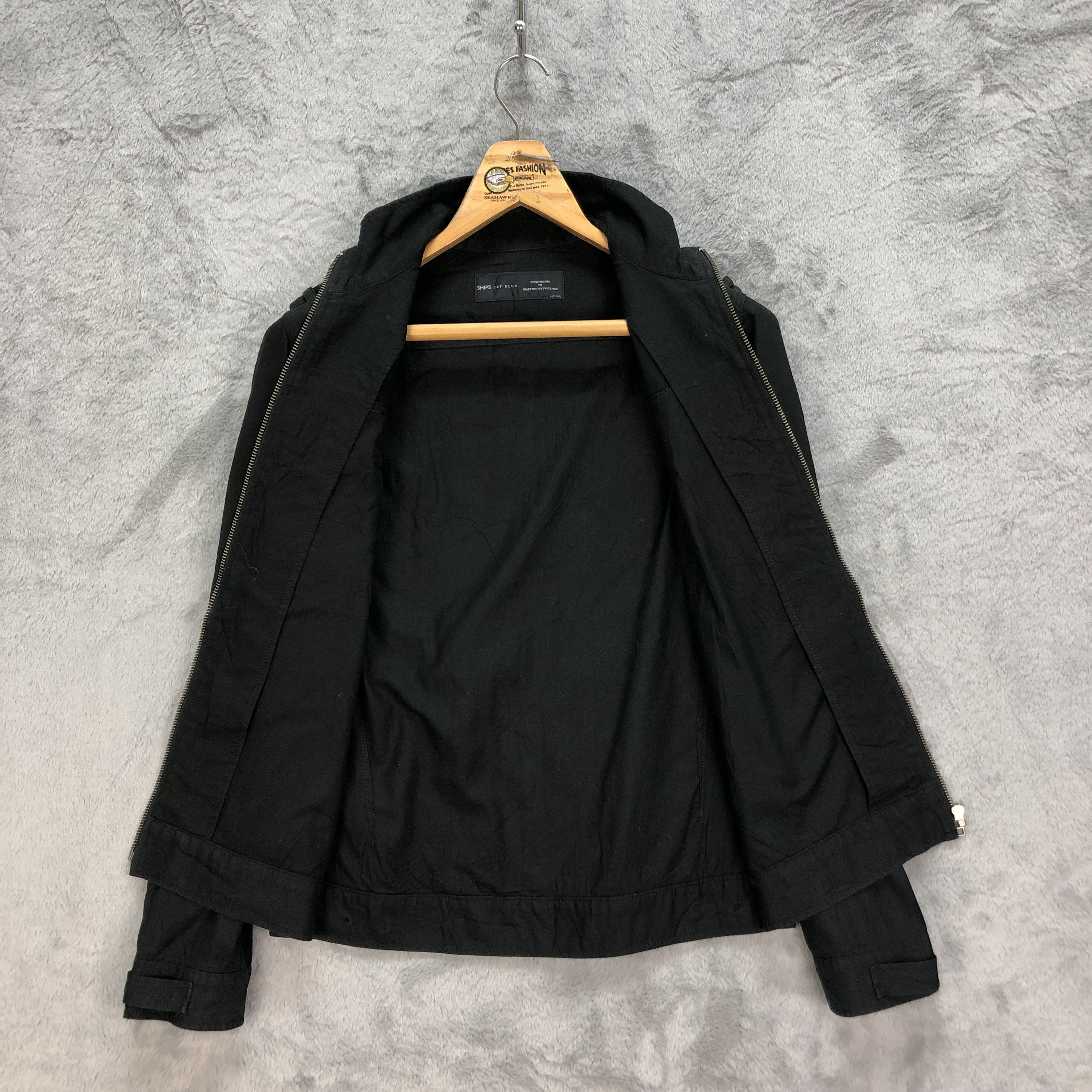 Japanese Brand SHIP JET BLUE MADE IN JAPAN BLACK JACKET #5233-181 Size US M / EU 48-50 / 2 - 6 Thumbnail