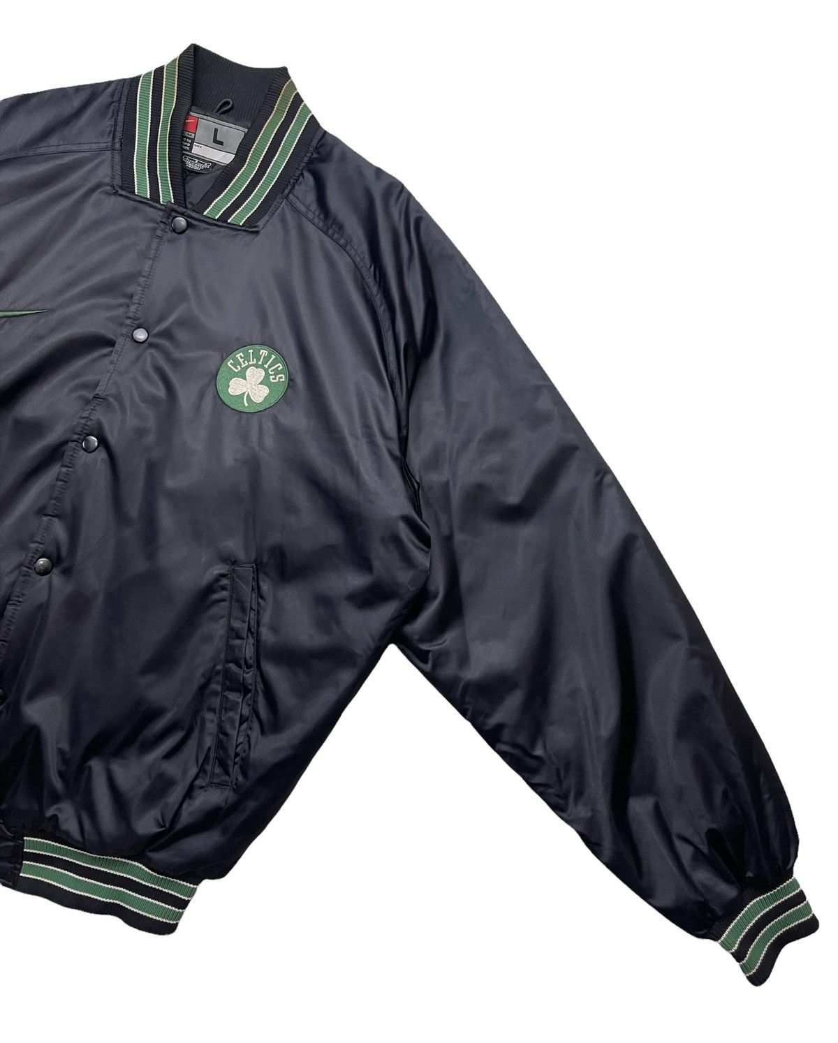 Nike Vintage 90s Nike NBA Boston Celtics Varsity Jacket Size US L / EU 52-54 / 3 - 6 Thumbnail