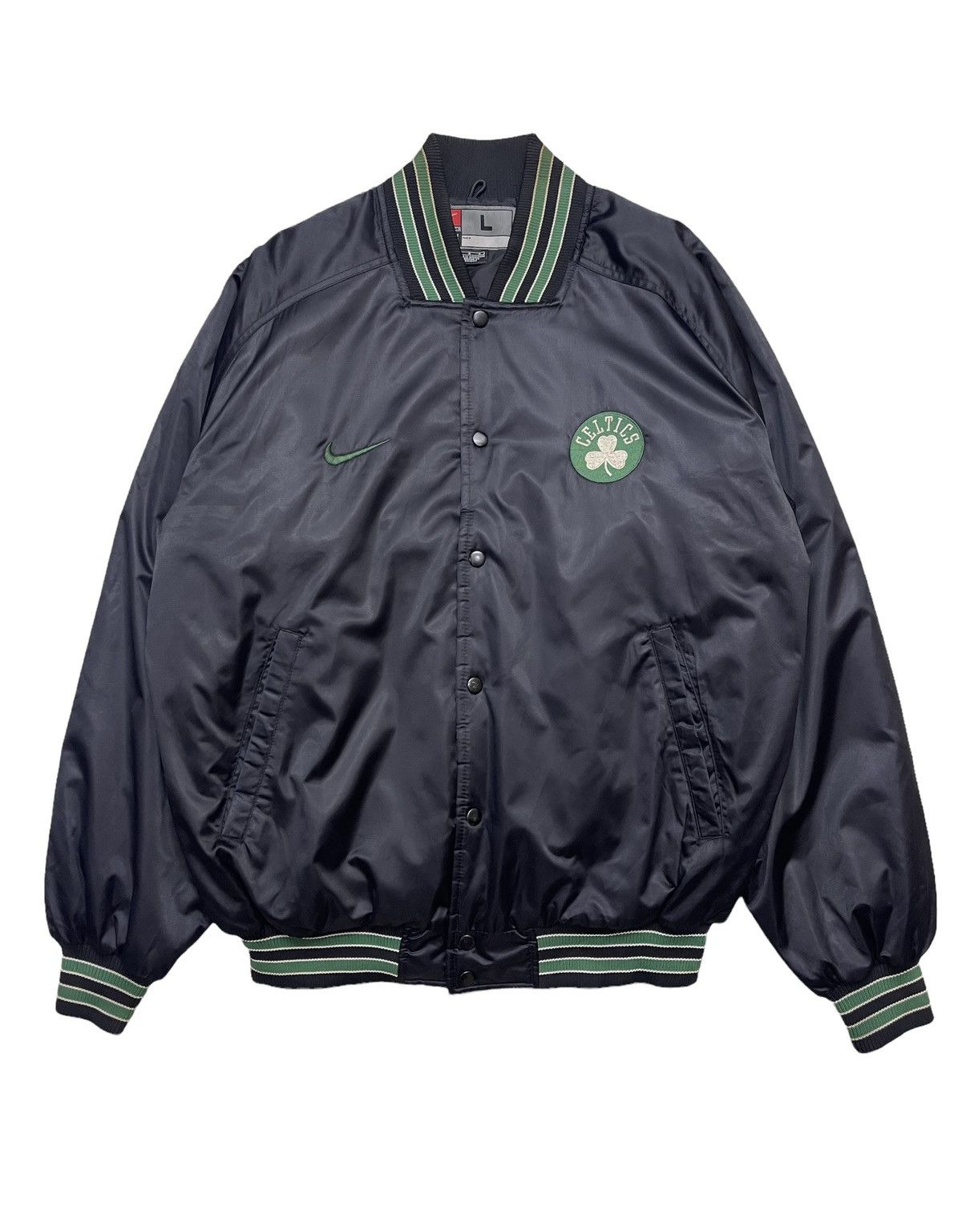 Vintage 90s Nike NBA Boston Celtics Varsity Jacket
