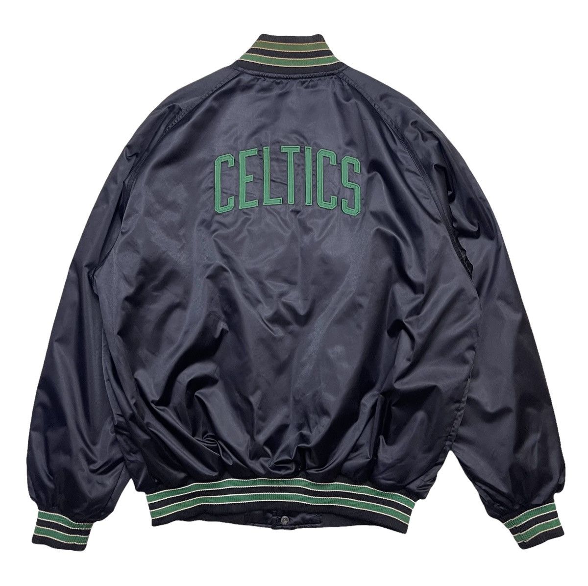 Nike Vintage 90s Nike NBA Boston Celtics Varsity Jacket Size US L / EU 52-54 / 3 - 2 Thumbnail