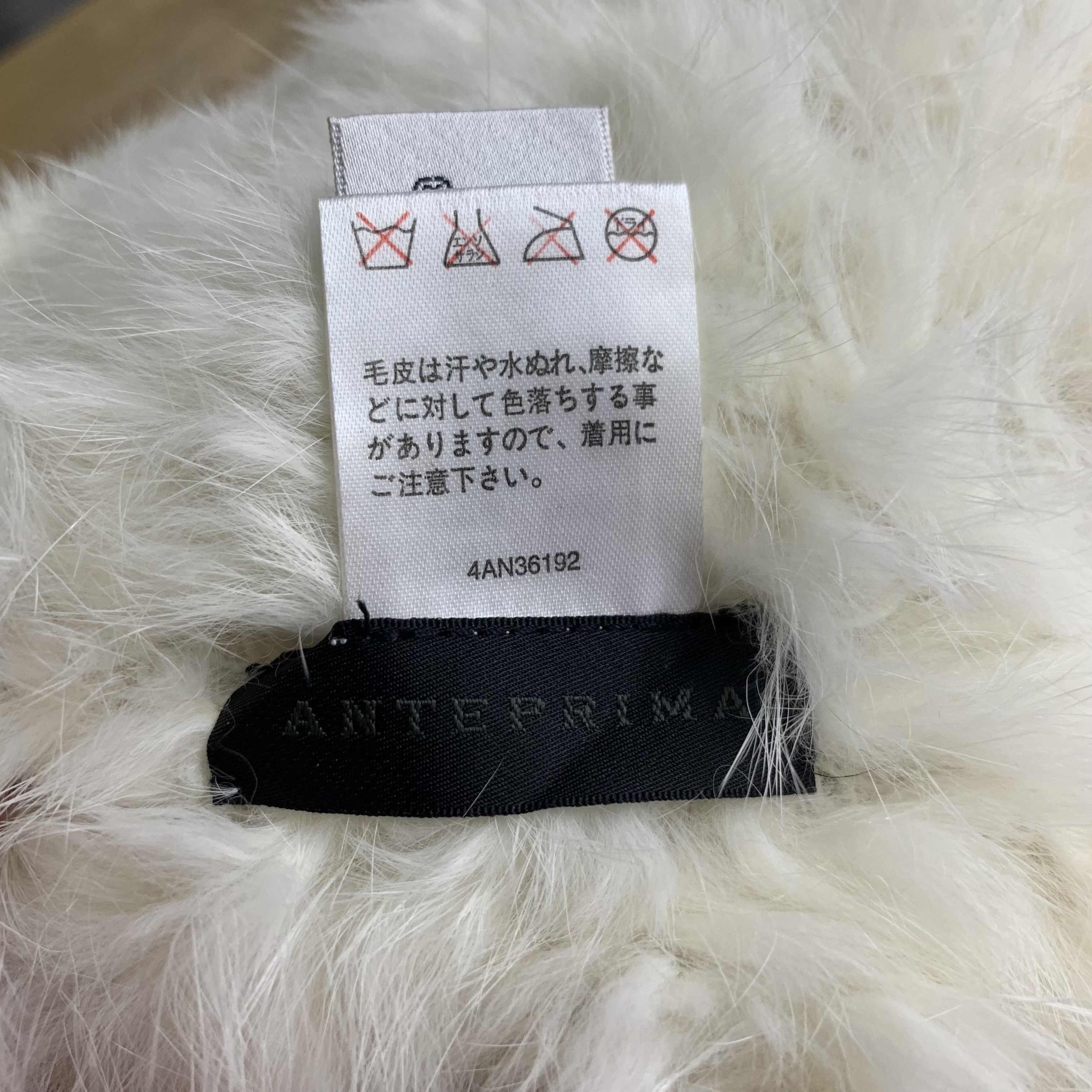 Japanese Brand Anteprima Stretch Fur Headwear by Nabro Corp Japan #30-B Size ONE SIZE - 5 Thumbnail