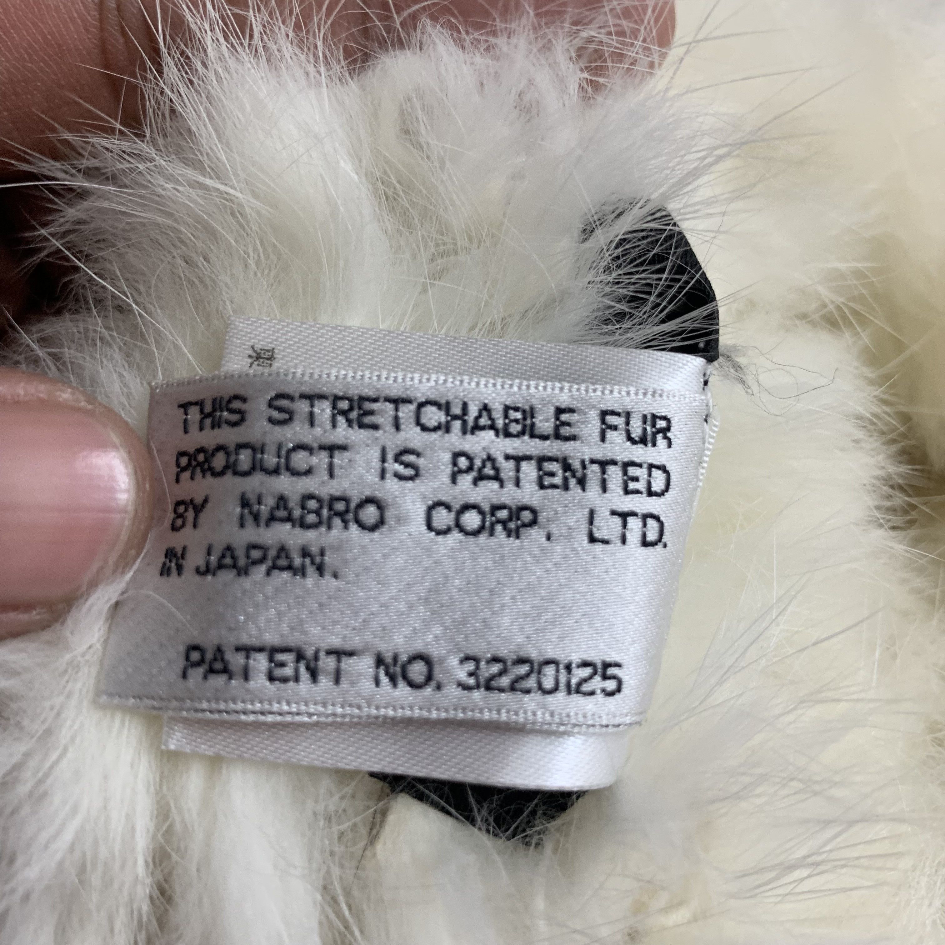 Japanese Brand Anteprima Stretch Fur Headwear by Nabro Corp Japan #30-B Size ONE SIZE - 7 Thumbnail
