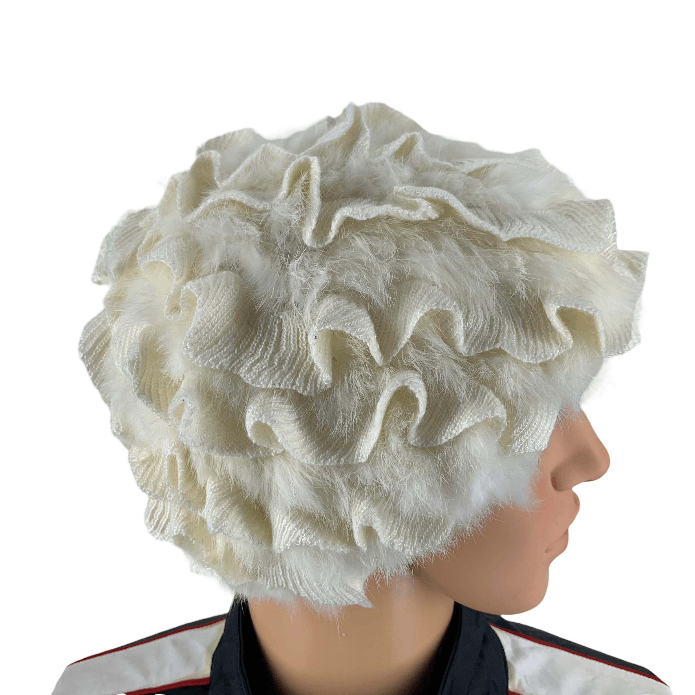 Japanese Brand Anteprima Stretch Fur Headwear by Nabro Corp Japan #30-B Size ONE SIZE - 2 Thumbnail