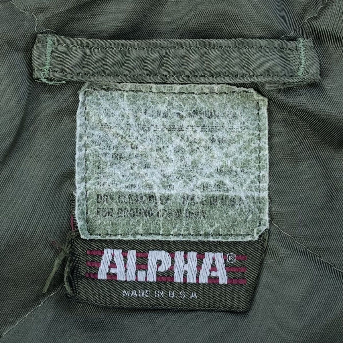 Alpha Industries Vintage Alpha Industries MA-1 Flyer's Bomber Jacket Size US L / EU 52-54 / 3 - 10 Thumbnail