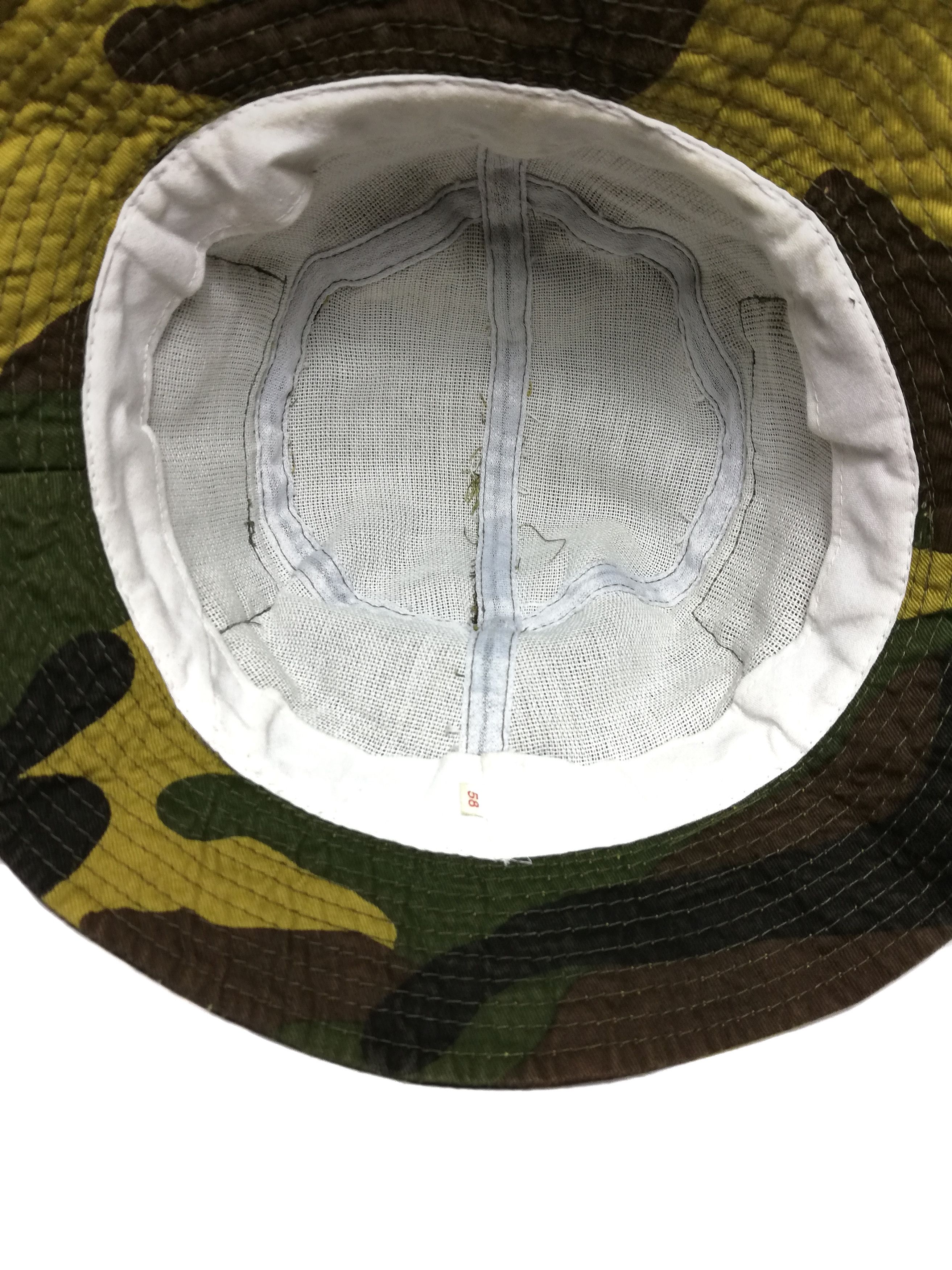 Japanese Brand 🔥Japanese Military Green Camo Double Pocket Bucket Hat🔥 Size ONE SIZE - 12 Thumbnail