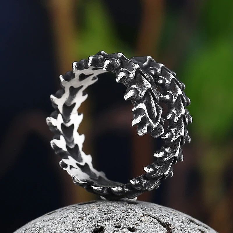 Jewelry Creative Spine Dragon Bone Rings Size ONE SIZE - 2 Thumbnail