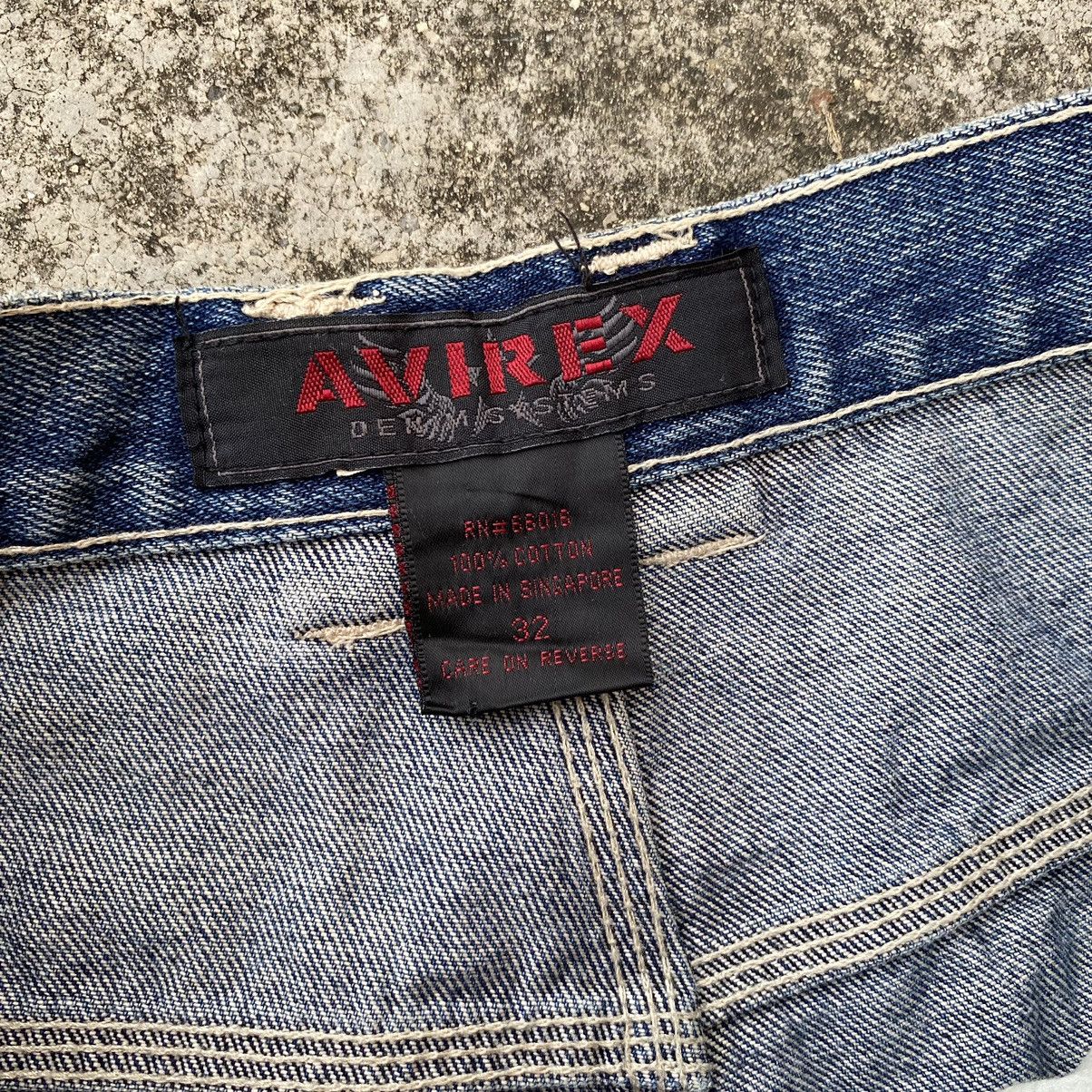 Avirex × JNCO × Vintage STEALS🔥VINTAGE AVIREX JNCO Style CARPENTER DENIM JEANS W31 Size US 31 - 9 Thumbnail