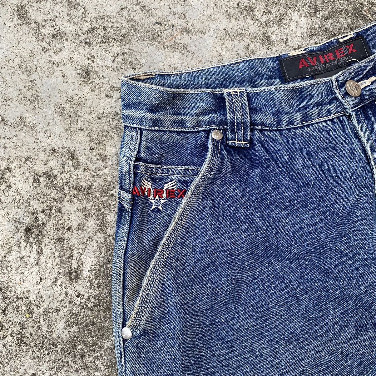 Avirex × JNCO × Vintage STEALS🔥VINTAGE AVIREX JNCO Style CARPENTER DENIM JEANS W31 Size US 31 - 7 Thumbnail