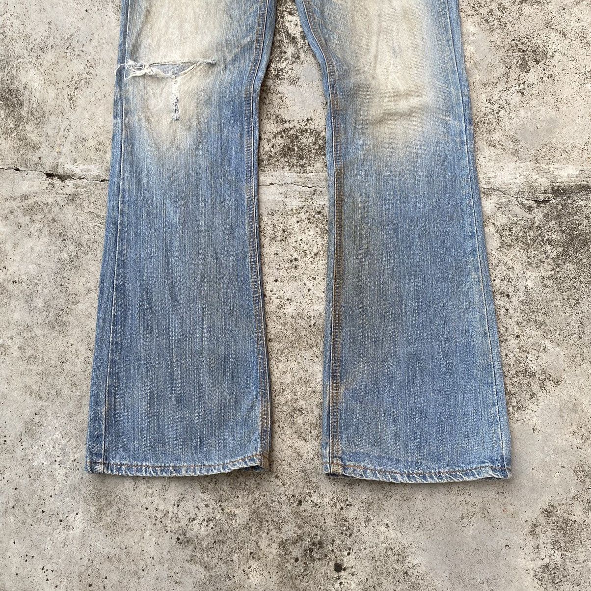 Japanese Brand Steals🔥VINTAGE Edwin Xv XWX Mud Wash Flare Jeans Size US 31 - 8 Thumbnail