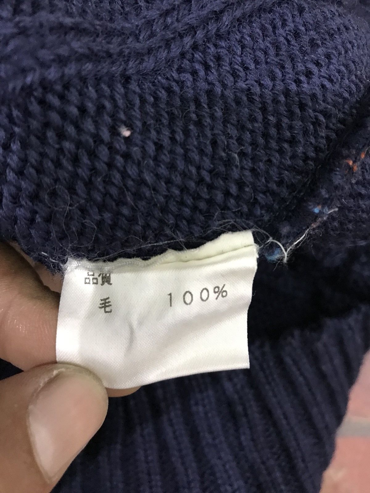 Designer × Japanese Brand Shinya Nomoto Wool Cable Knit Sweater Made In Japan Size US M / EU 48-50 / 2 - 6 Thumbnail