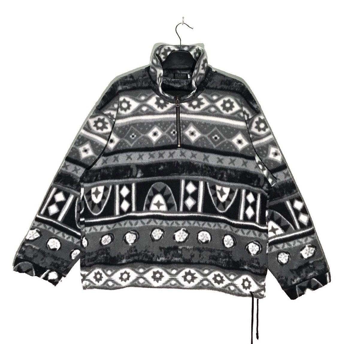 Japanese Brand × Native Vintage Be Bop Native fleece Sweater Size US L / EU 52-54 / 3 - 1 Thumbnail