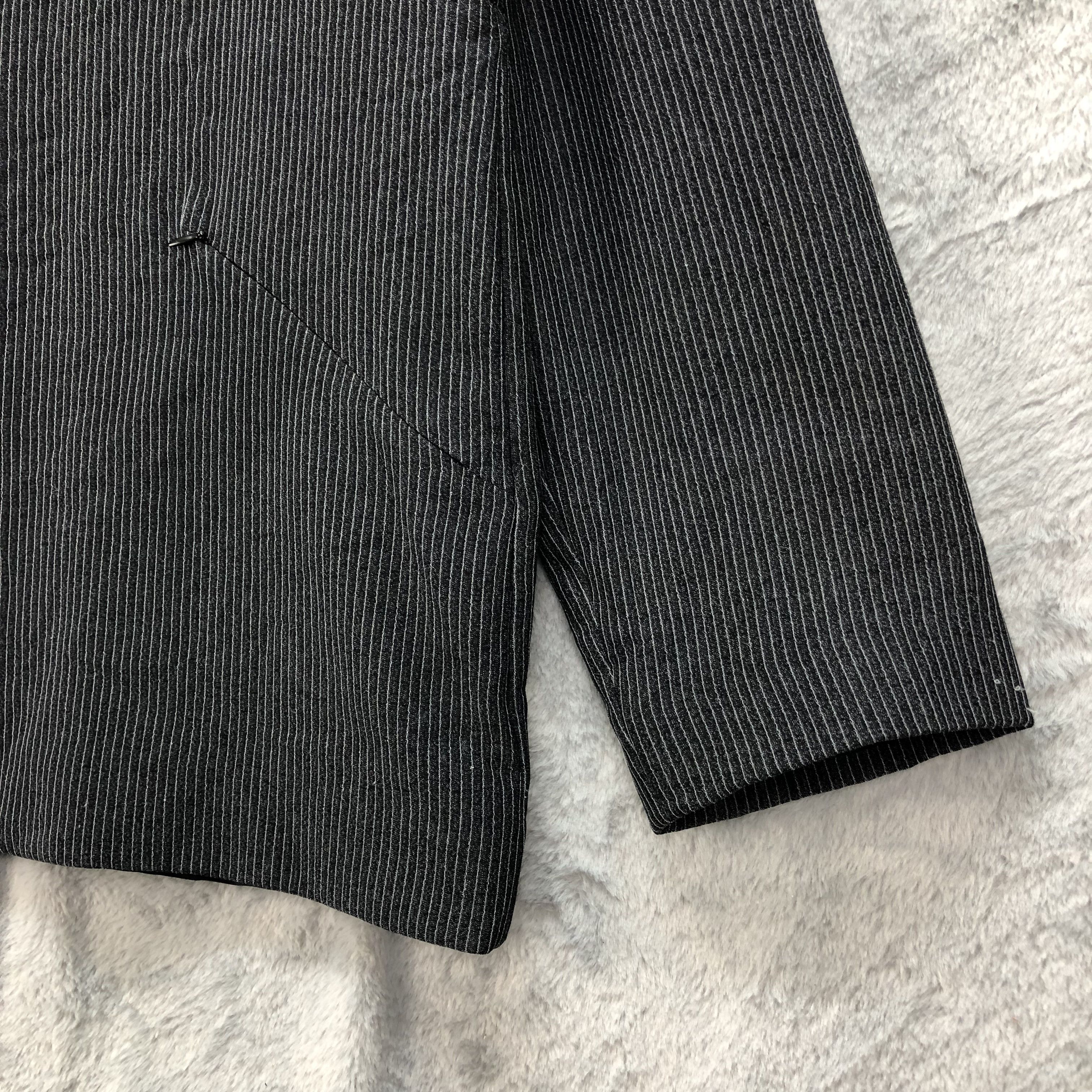 Emporio Armani Emporio Armani Made in Italy Striped Casual Jacket #4532-157 Size US M / EU 48-50 / 2 - 5 Thumbnail