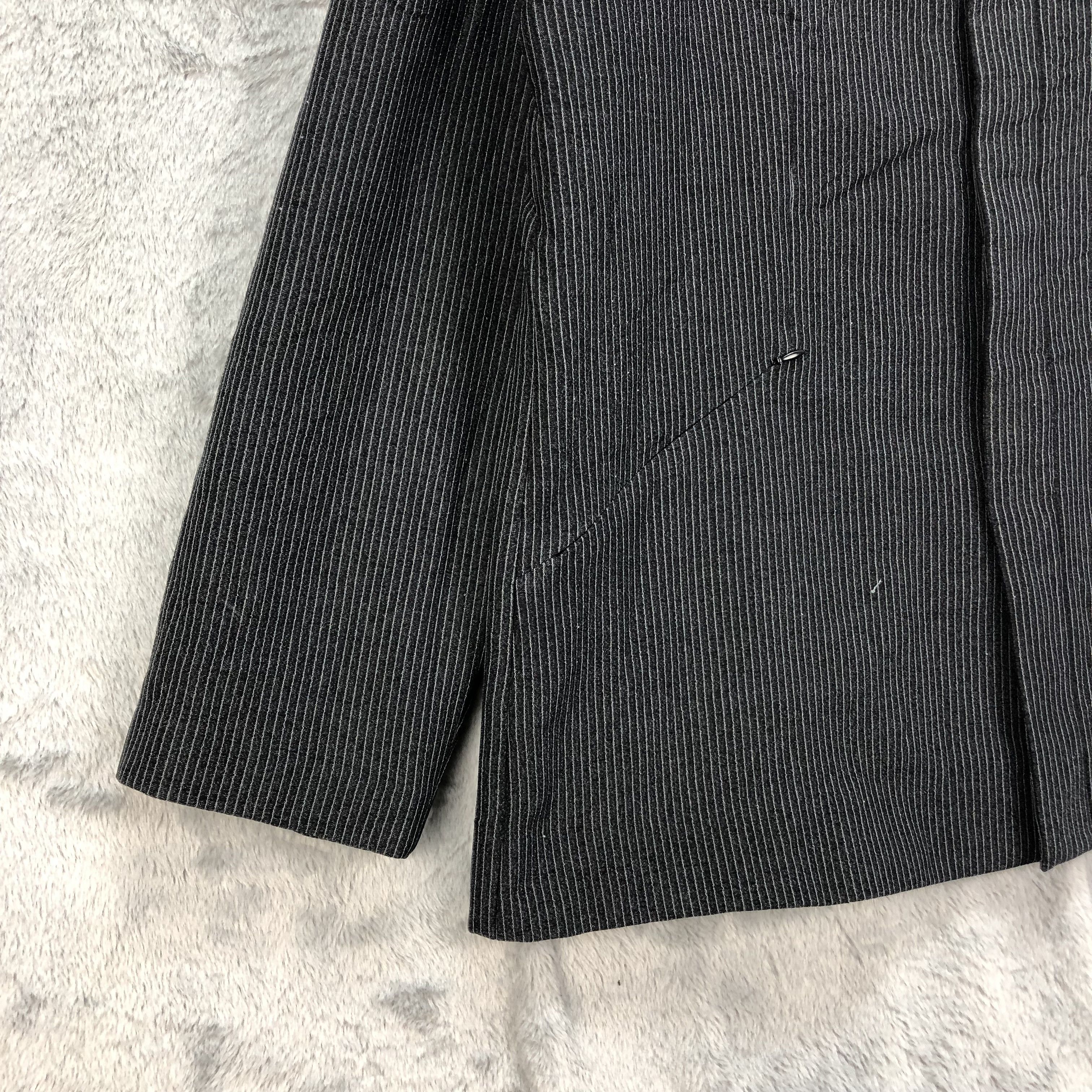 Emporio Armani Emporio Armani Made in Italy Striped Casual Jacket #4532-157 Size US M / EU 48-50 / 2 - 4 Thumbnail