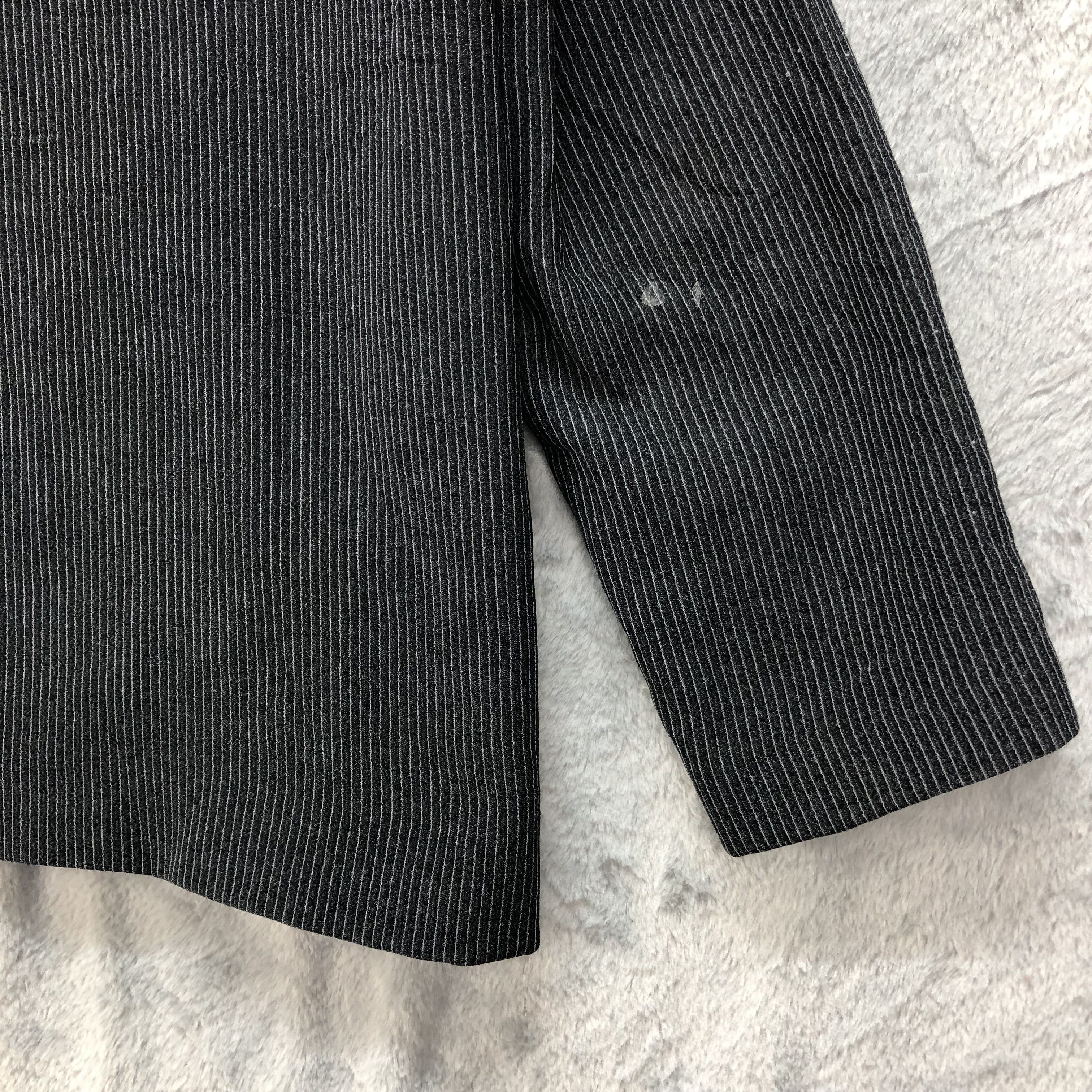 Emporio Armani Emporio Armani Made in Italy Striped Casual Jacket #4532-157 Size US M / EU 48-50 / 2 - 12 Thumbnail