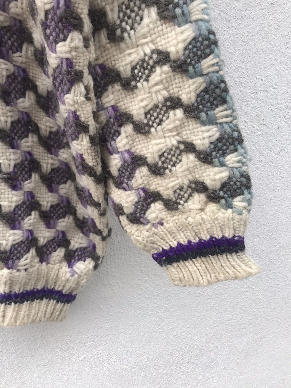 Vintage Vintage Native Indian Classic style Knit Wool Sweater Size US M / EU 48-50 / 2 - 4 Thumbnail