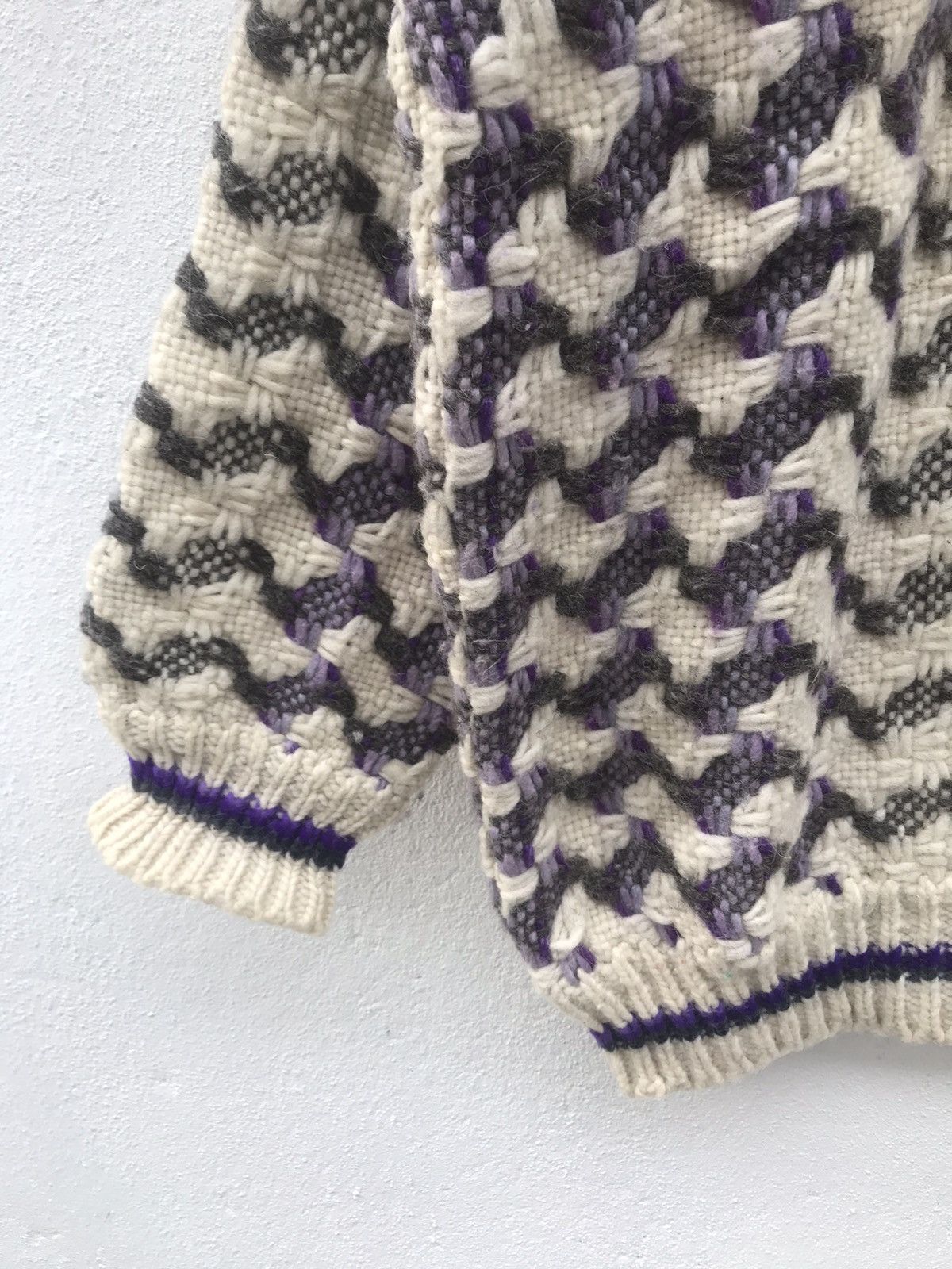 Vintage Vintage Native Indian Classic style Knit Wool Sweater Size US M / EU 48-50 / 2 - 5 Thumbnail