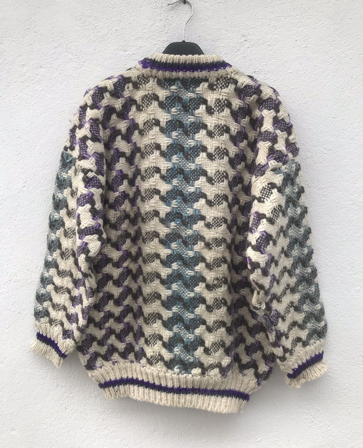 Vintage Vintage Native Indian Classic style Knit Wool Sweater Size US M / EU 48-50 / 2 - 6 Thumbnail
