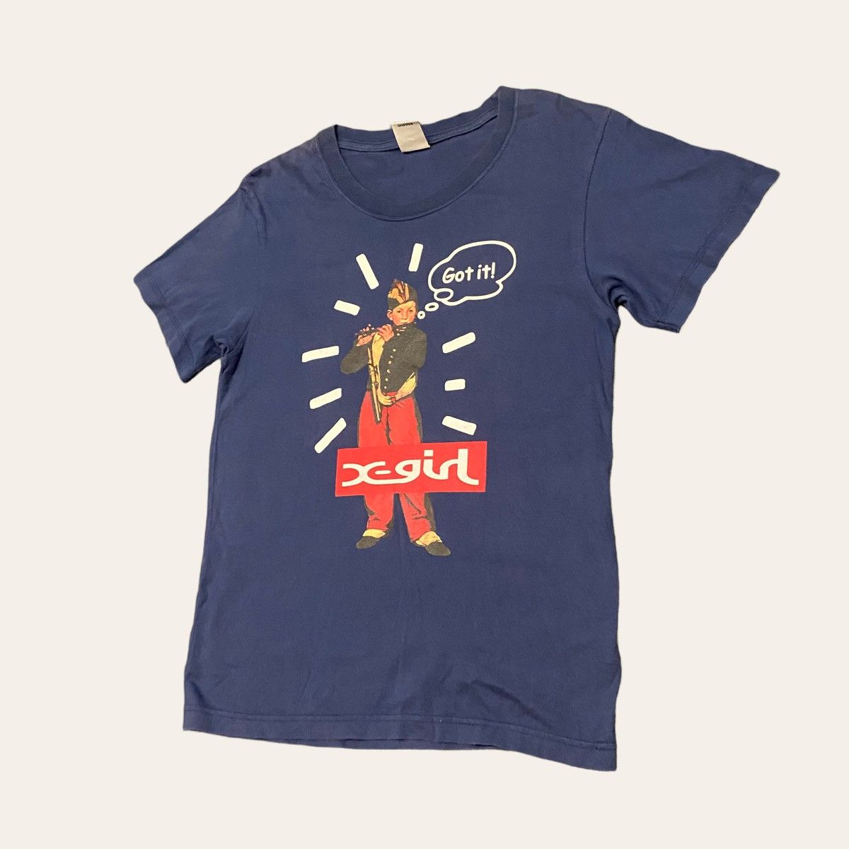 Girl Skateboards × Japanese Brand Vintage Japanese Brand Xgirl Printed Tees Size US M / EU 48-50 / 2 - 5 Thumbnail