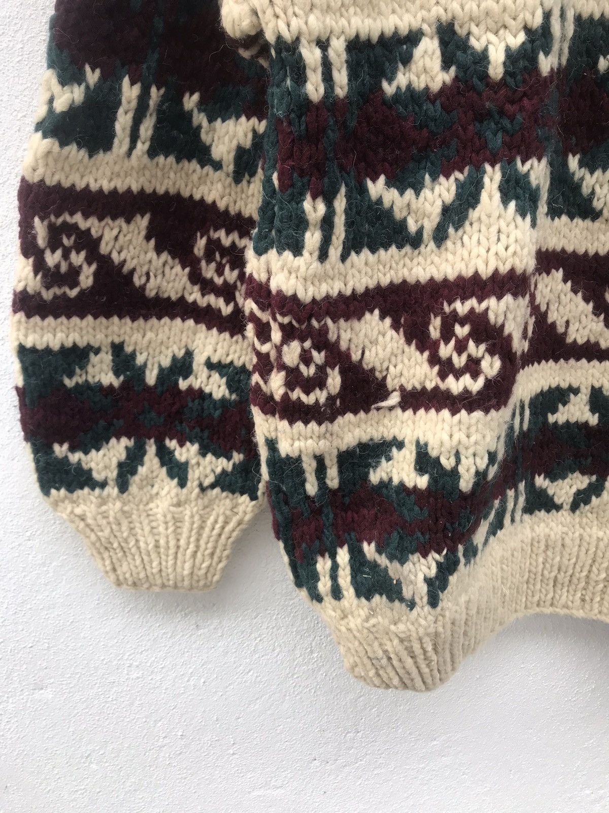 Native Vintage Native Indian Classic style Knit Wool Sweater Size US M / EU 48-50 / 2 - 5 Thumbnail