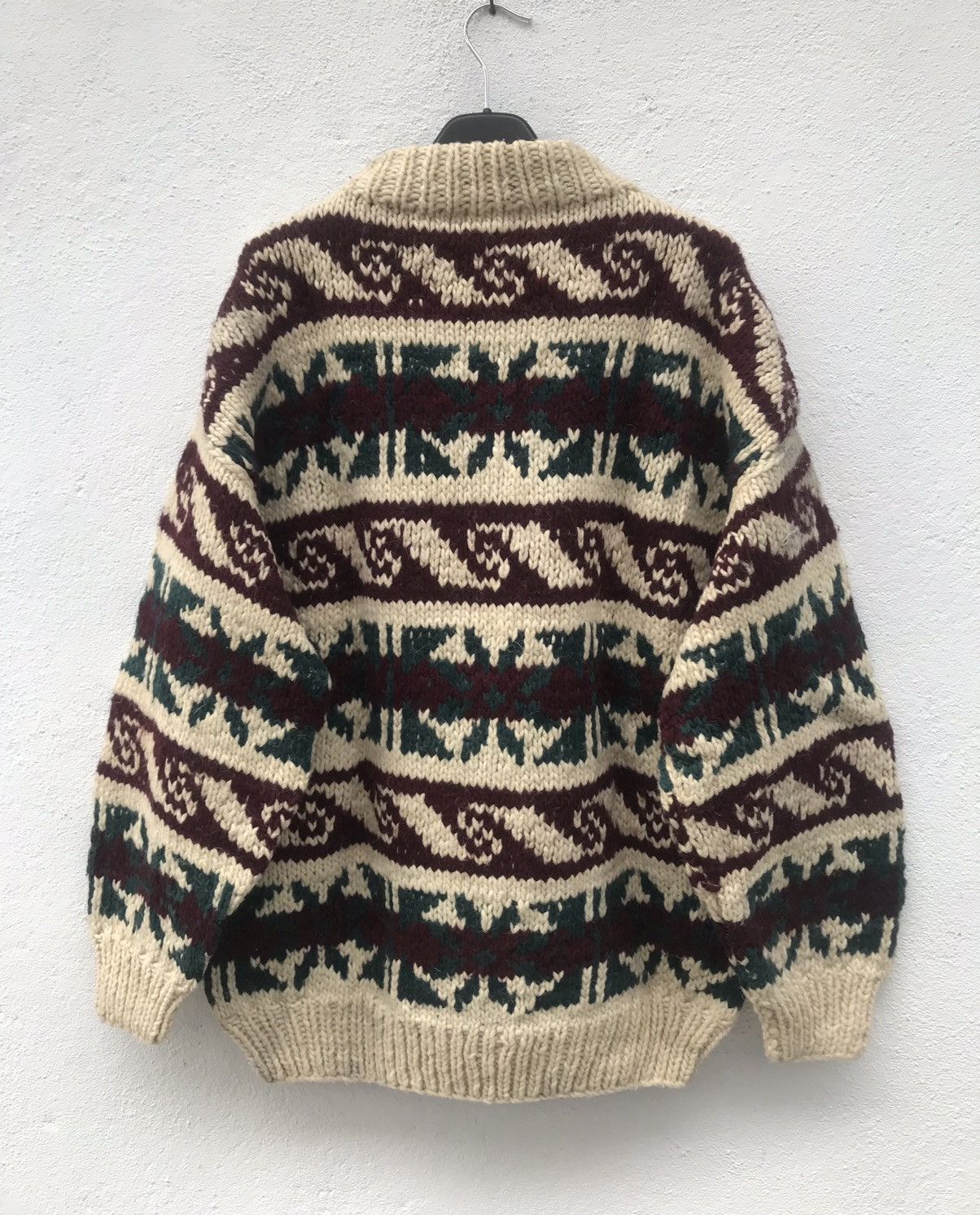Native Vintage Native Indian Classic style Knit Wool Sweater Size US M / EU 48-50 / 2 - 6 Thumbnail