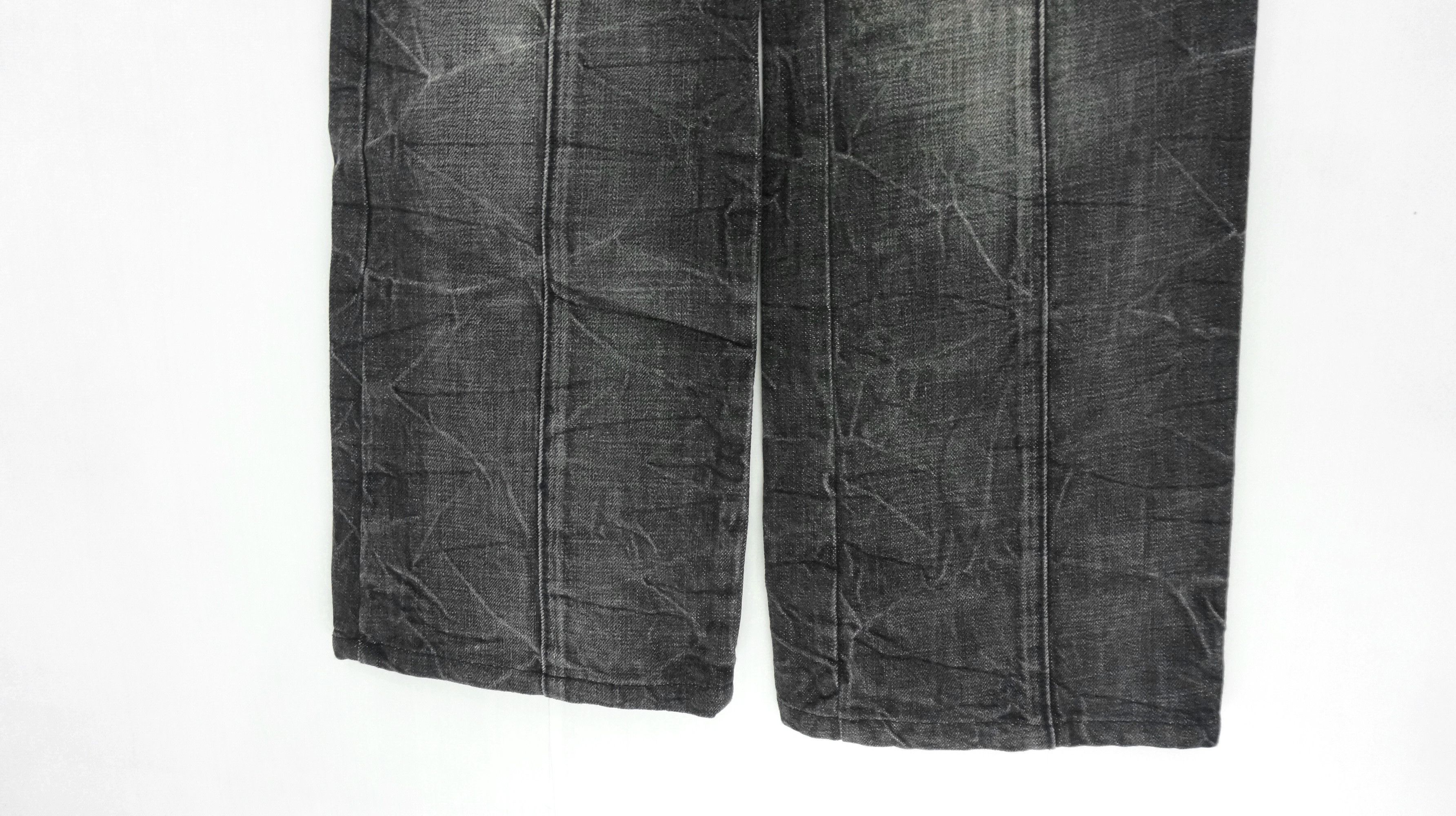 semanticdesign Vintage 🔥 SEMANTIC DESIGN Distressed Patchwork Denim Pants Size US 30 / EU 46 - 9 Thumbnail