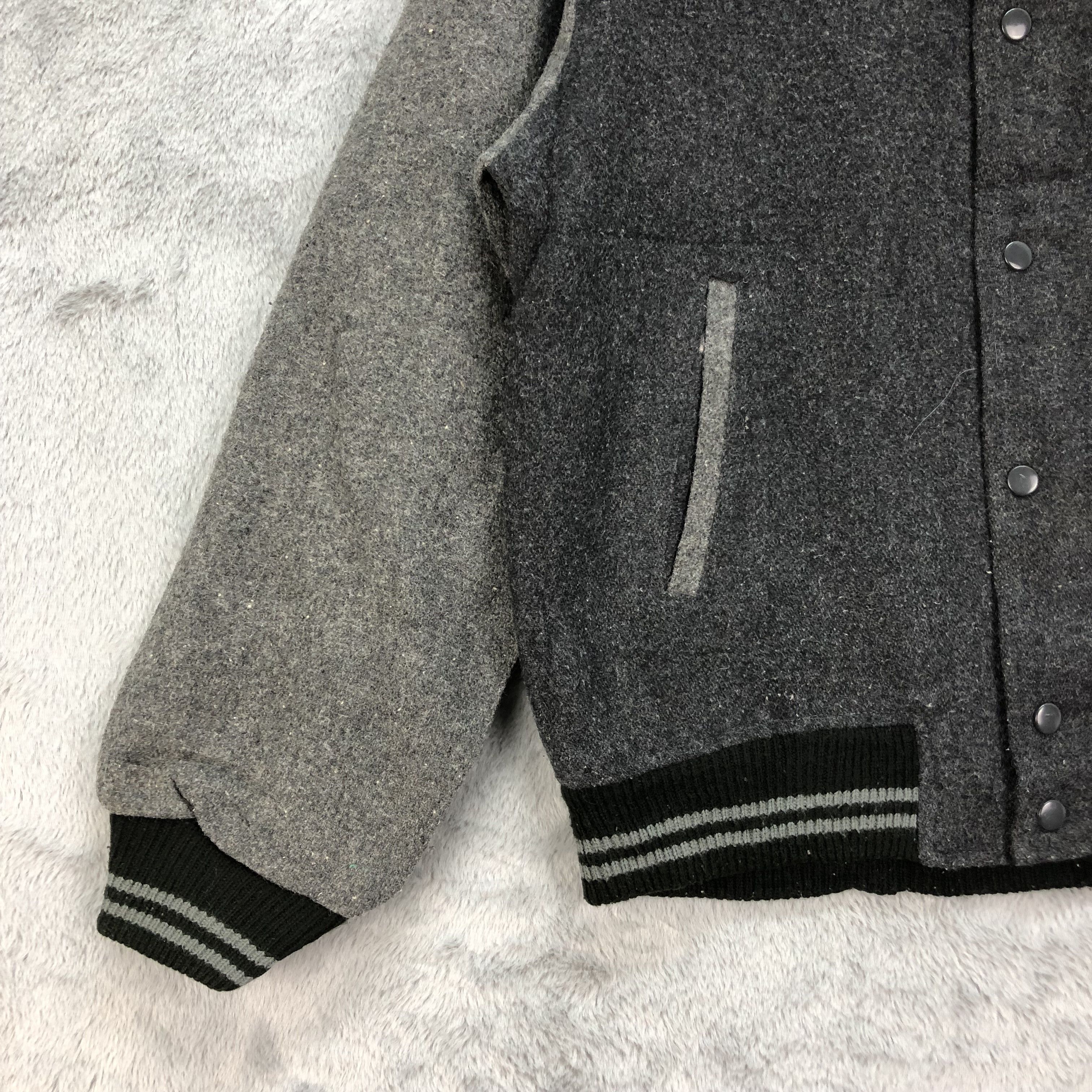 Japanese Brand Vintage Made in Japan Wool Varsity Jacket #4797-170 Size US L / EU 52-54 / 3 - 4 Thumbnail