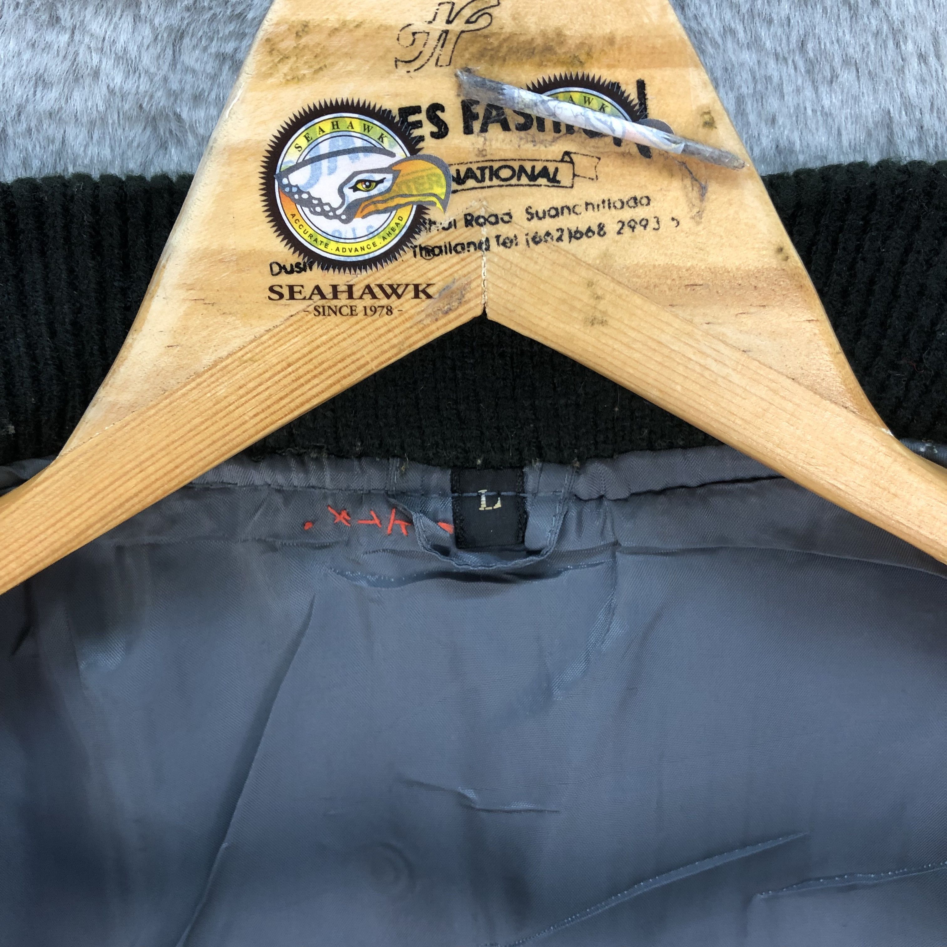 Japanese Brand Vintage Made in Japan Wool Varsity Jacket #4797-170 Size US L / EU 52-54 / 3 - 7 Thumbnail