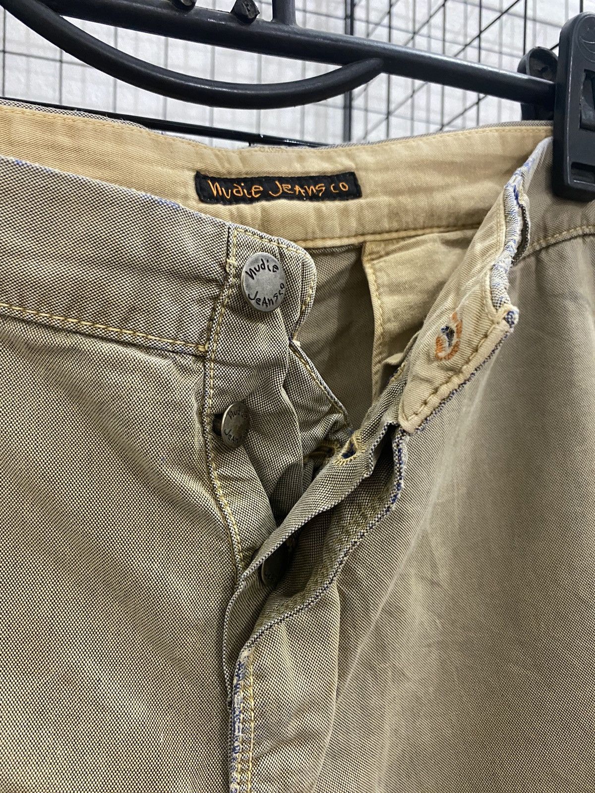 Nudie Jeans Nuddie Jeans Painted Pant Good Style Size US 31 - 10 Thumbnail