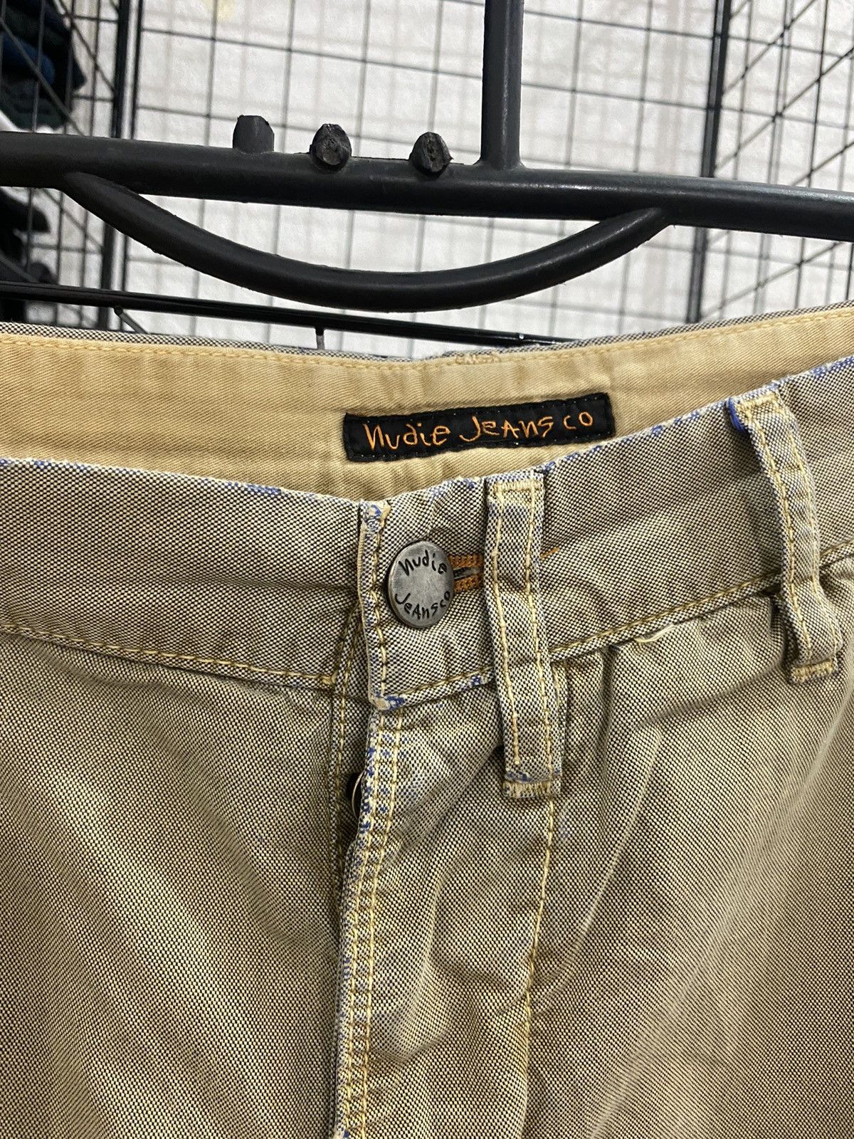 Nudie Jeans Nuddie Jeans Painted Pant Good Style Size US 31 - 7 Thumbnail