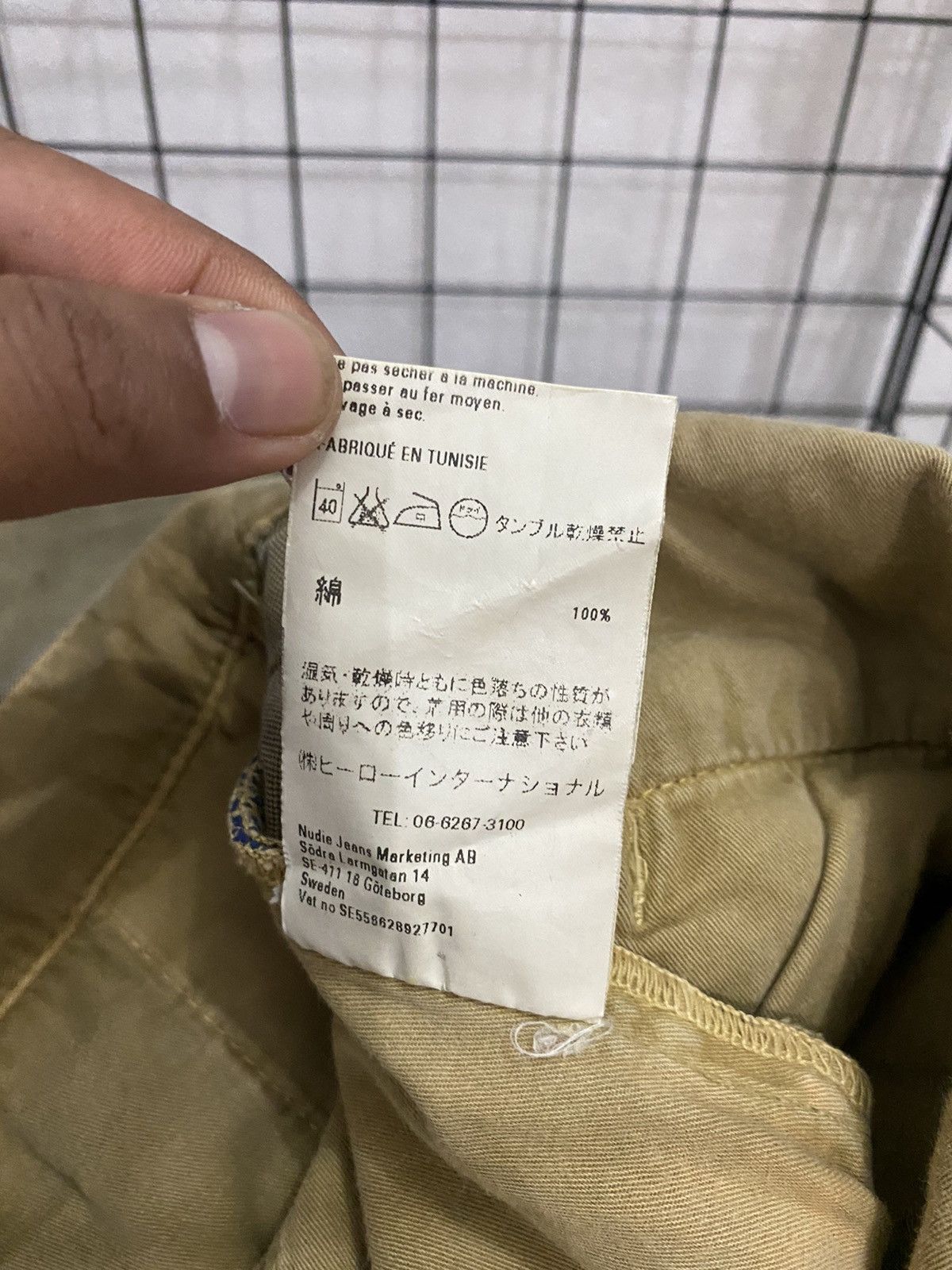 Nudie Jeans Nuddie Jeans Painted Pant Good Style Size US 31 - 18 Thumbnail