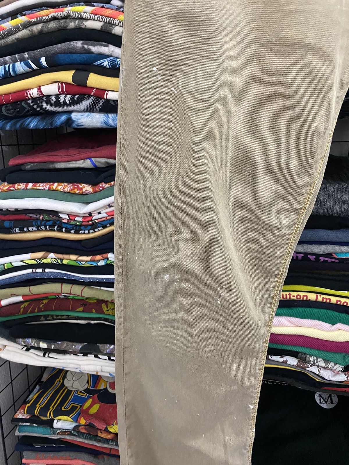 Nudie Jeans Nuddie Jeans Painted Pant Good Style Size US 31 - 6 Thumbnail