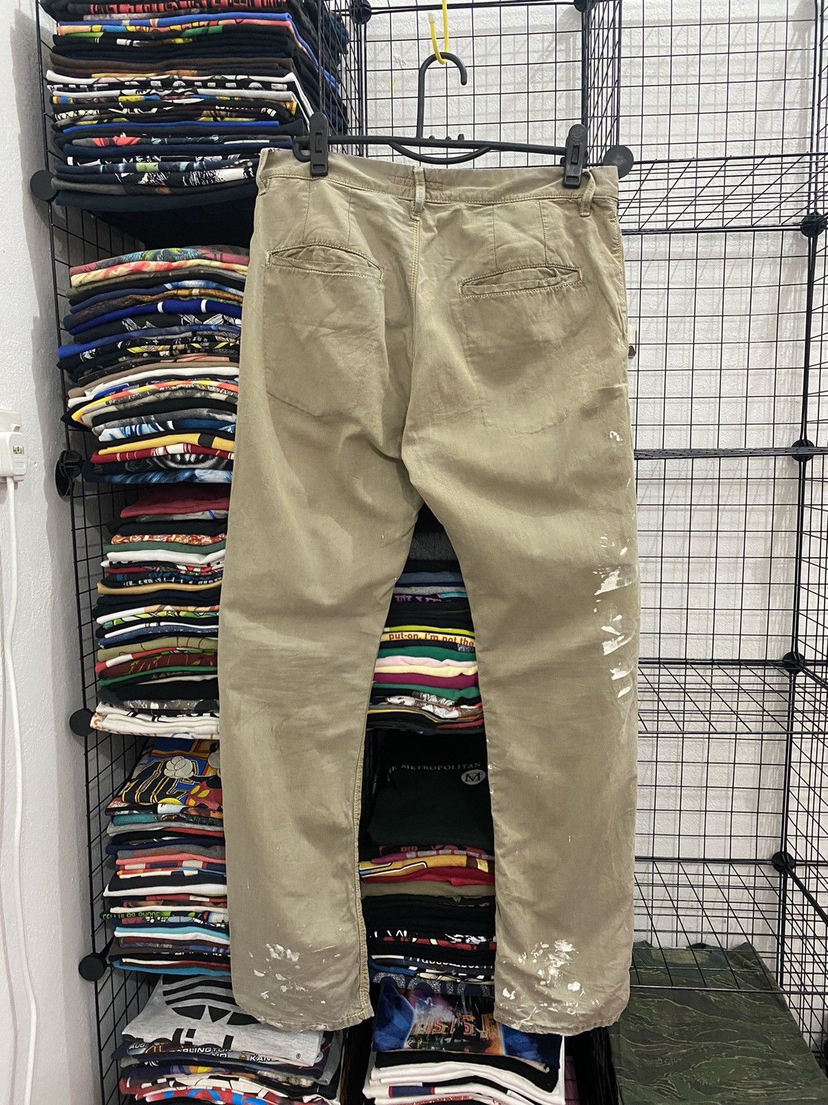 Nudie Jeans Nuddie Jeans Painted Pant Good Style Size US 31 - 2 Thumbnail