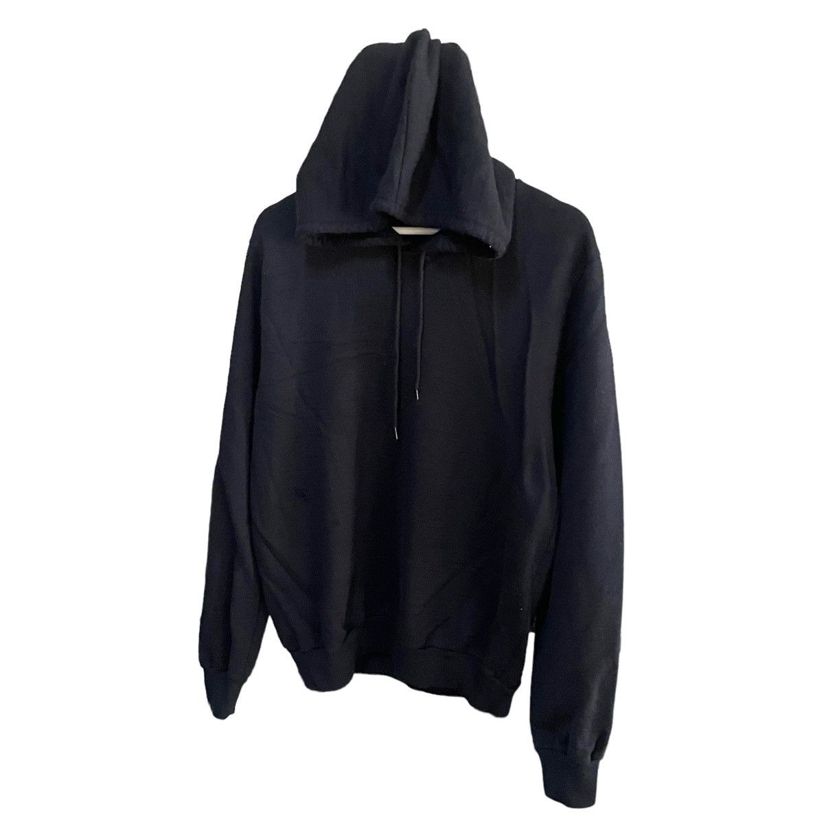 A.P.C. 💥 Thrashed APC Distressed Black Hoodie Sweater Size US M / EU 48-50 / 2 - 2 Thumbnail
