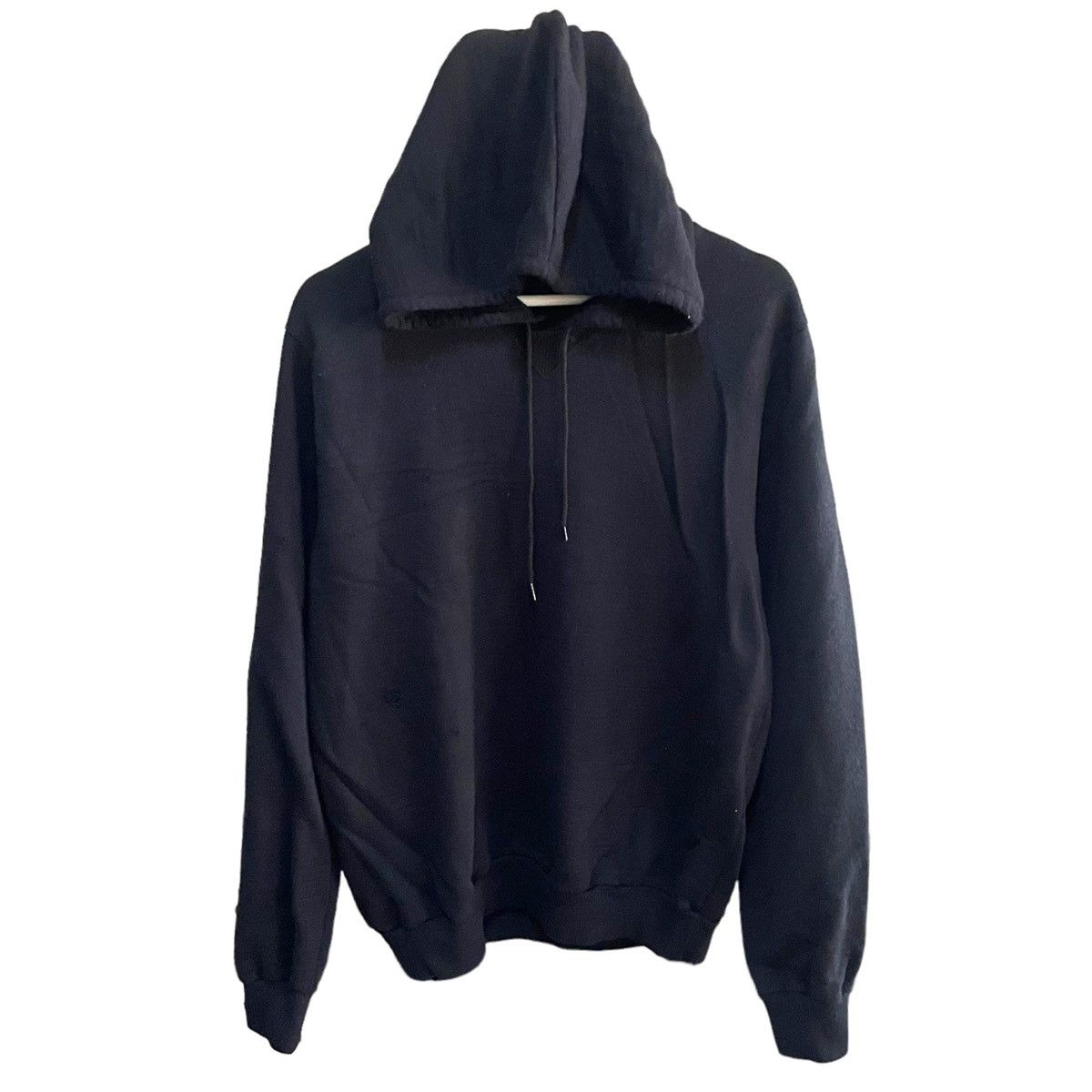 A.P.C. 💥 Thrashed APC Distressed Black Hoodie Sweater Size US M / EU 48-50 / 2 - 1 Thumbnail