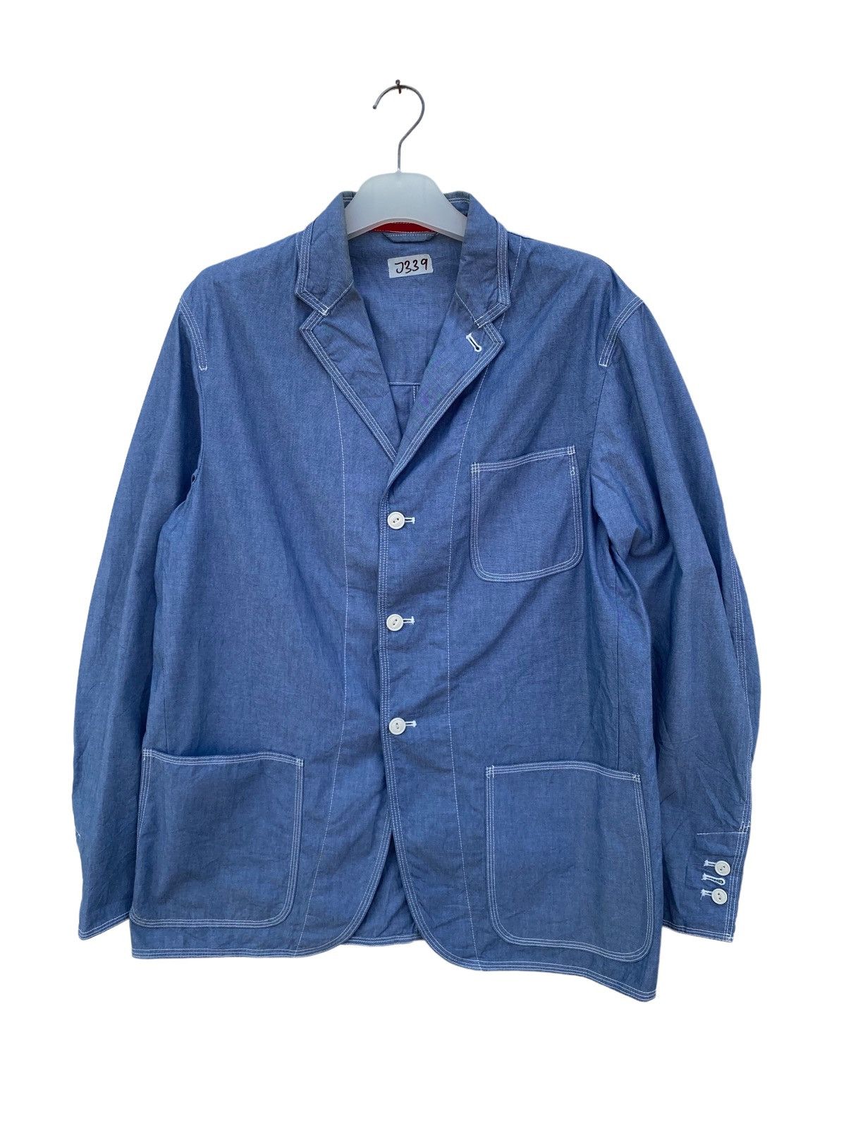 Japanese Brand Japanese Brand Gu Jeans Worker Jacket Size US XL / EU 56 / 4 - 1 Thumbnail