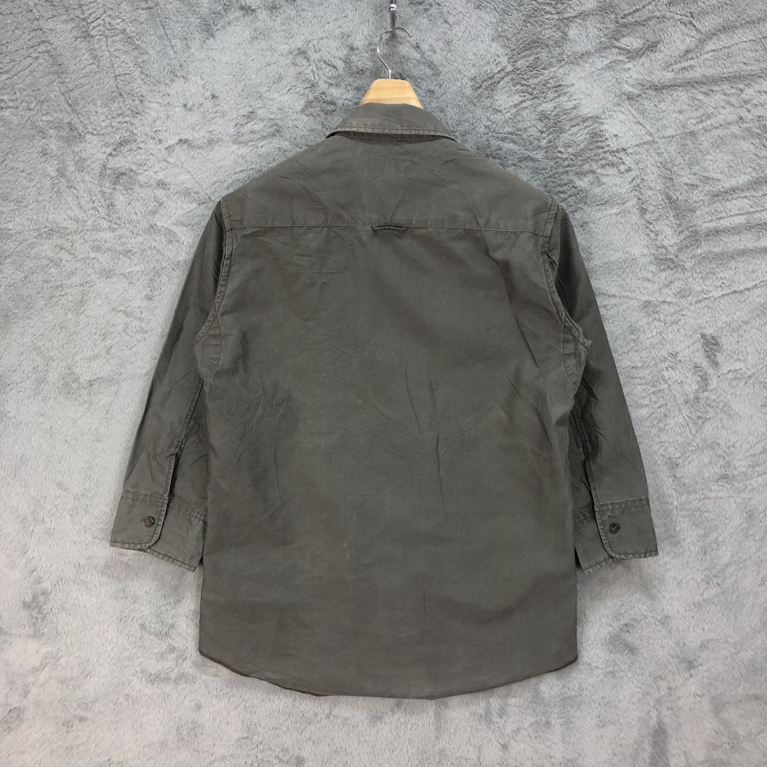 Japanese Brand Nano Universe 3 Quarter Sleeve Shirts #4728-166 Size US M / EU 48-50 / 2 - 8 Thumbnail