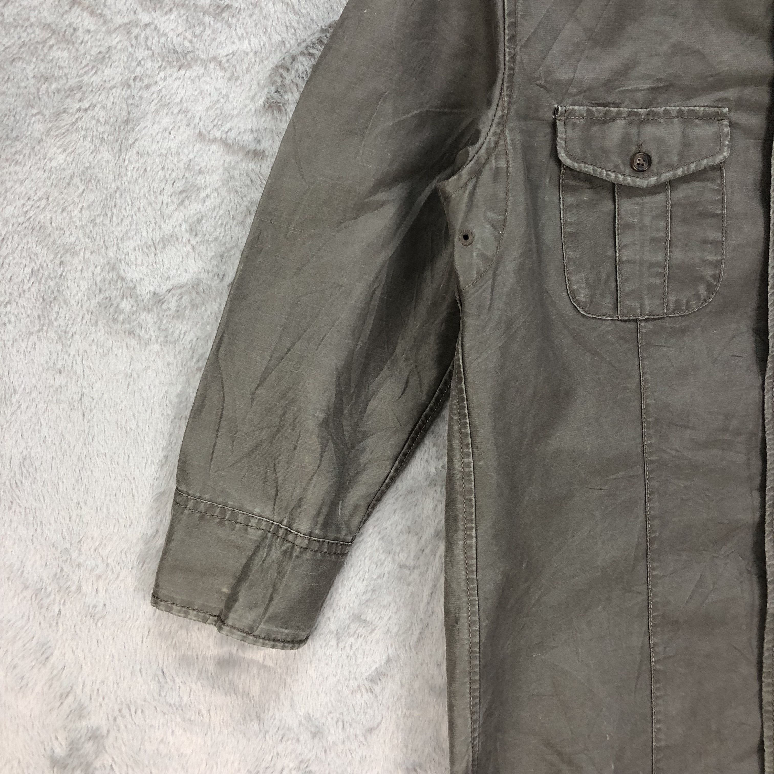 Japanese Brand Nano Universe 3 Quarter Sleeve Shirts #4728-166 Size US M / EU 48-50 / 2 - 4 Thumbnail