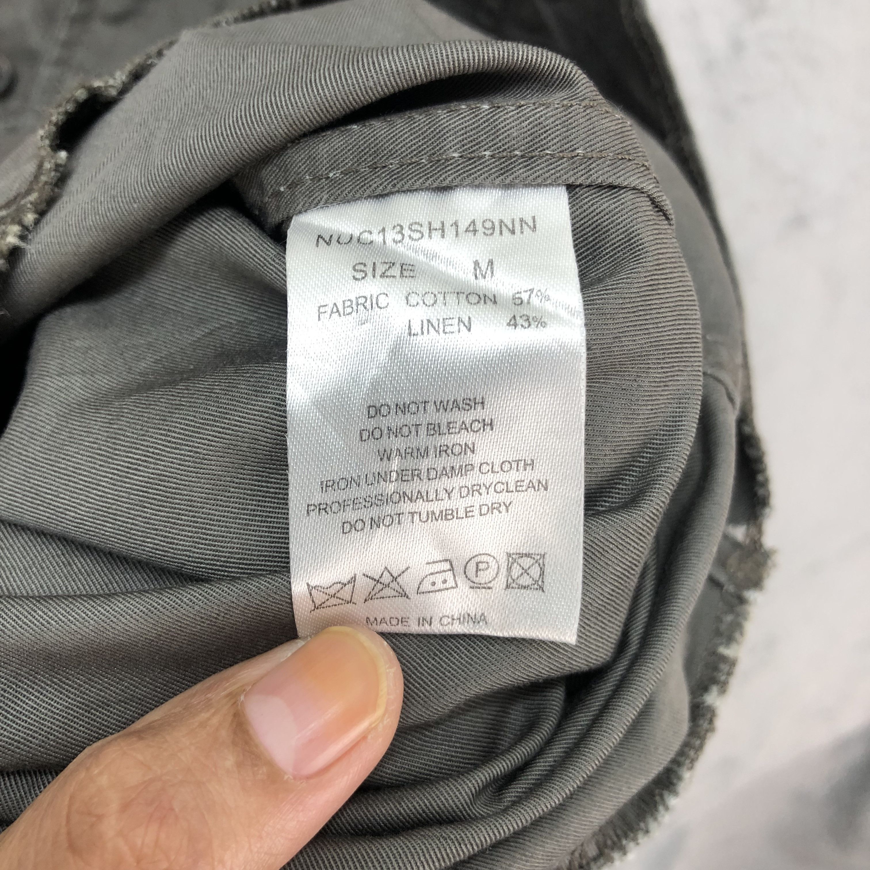 Japanese Brand Nano Universe 3 Quarter Sleeve Shirts #4728-166 Size US M / EU 48-50 / 2 - 7 Thumbnail
