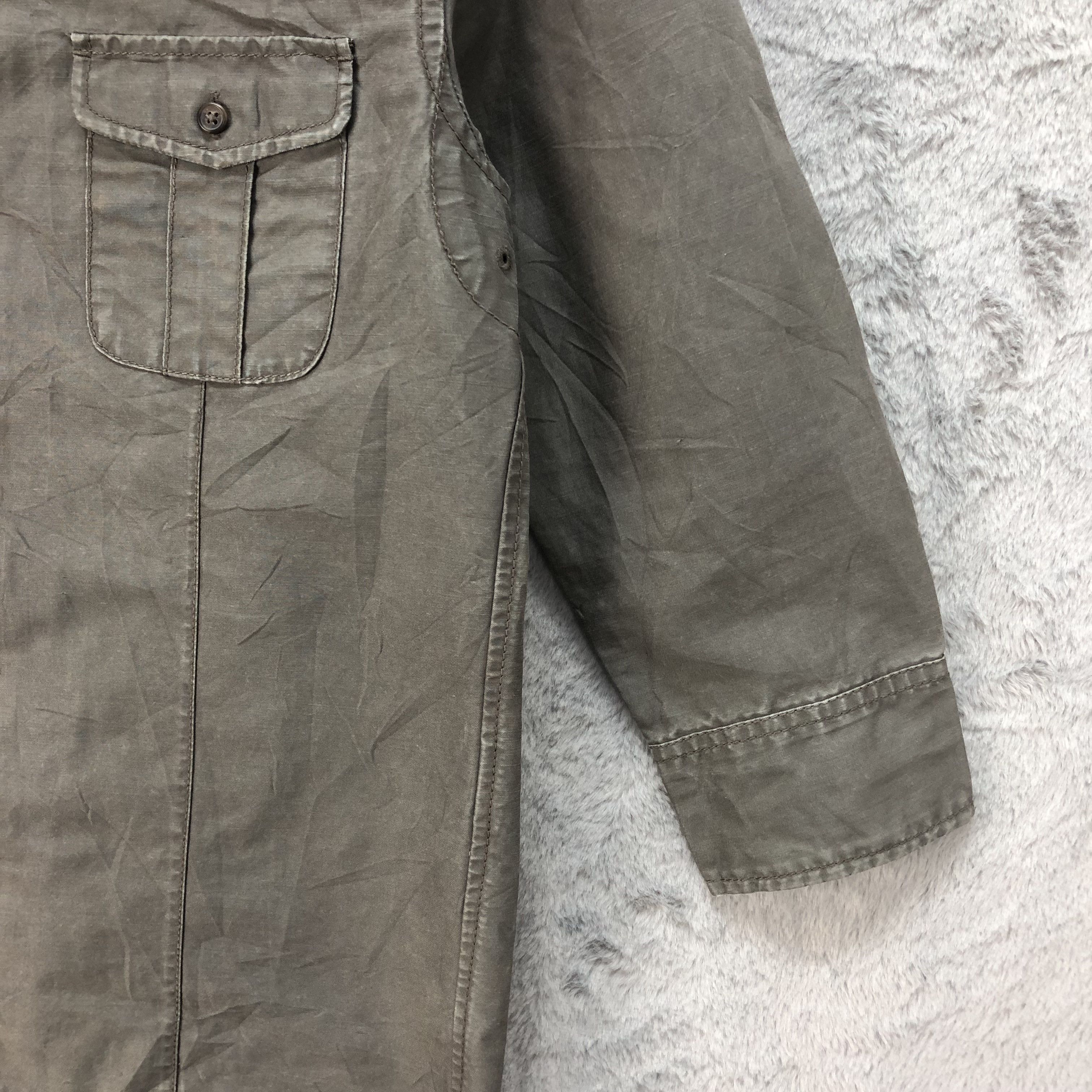 Japanese Brand Nano Universe 3 Quarter Sleeve Shirts #4728-166 Size US M / EU 48-50 / 2 - 5 Thumbnail