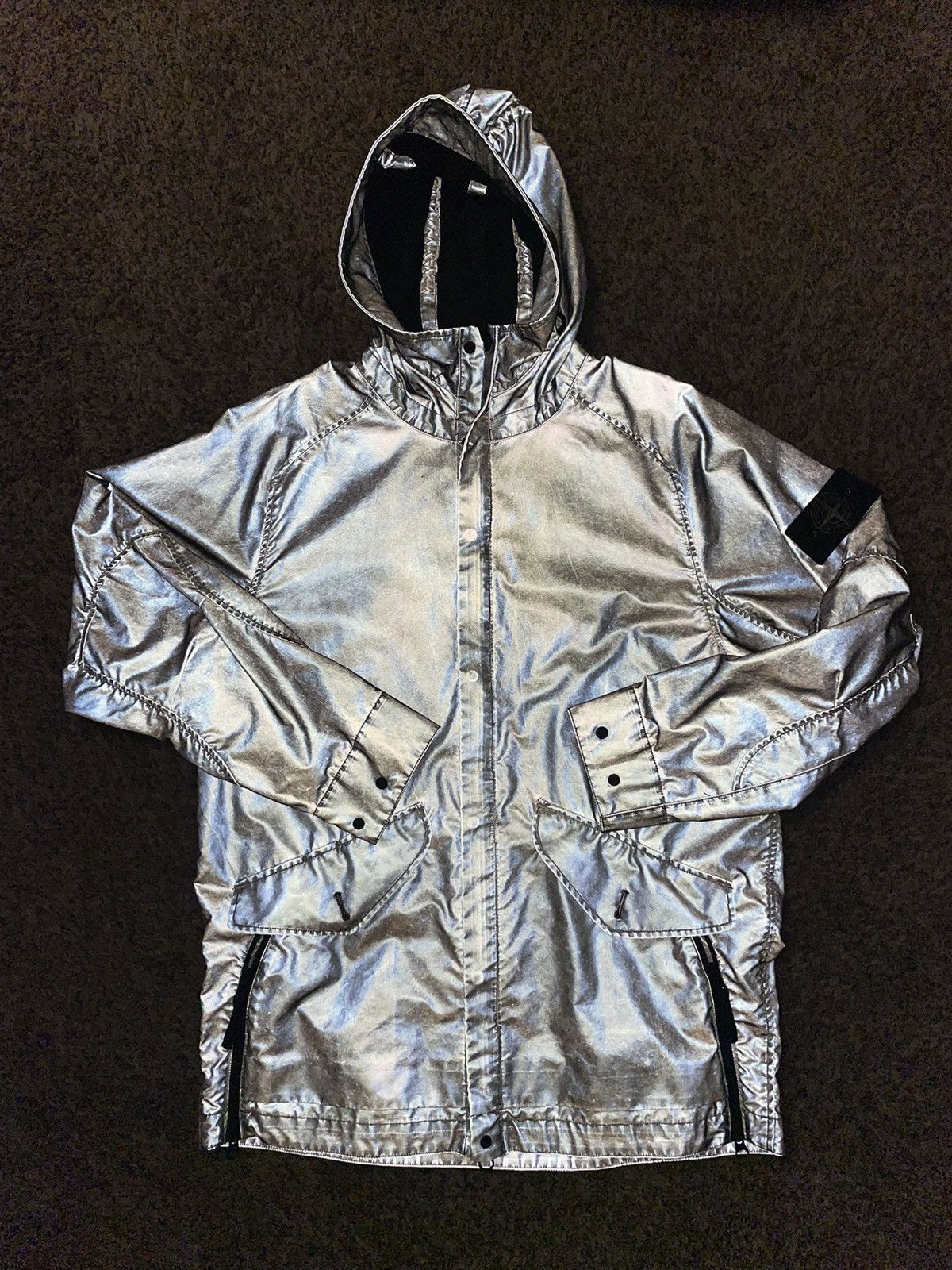 Stone Island Reflective Jacket | Grailed