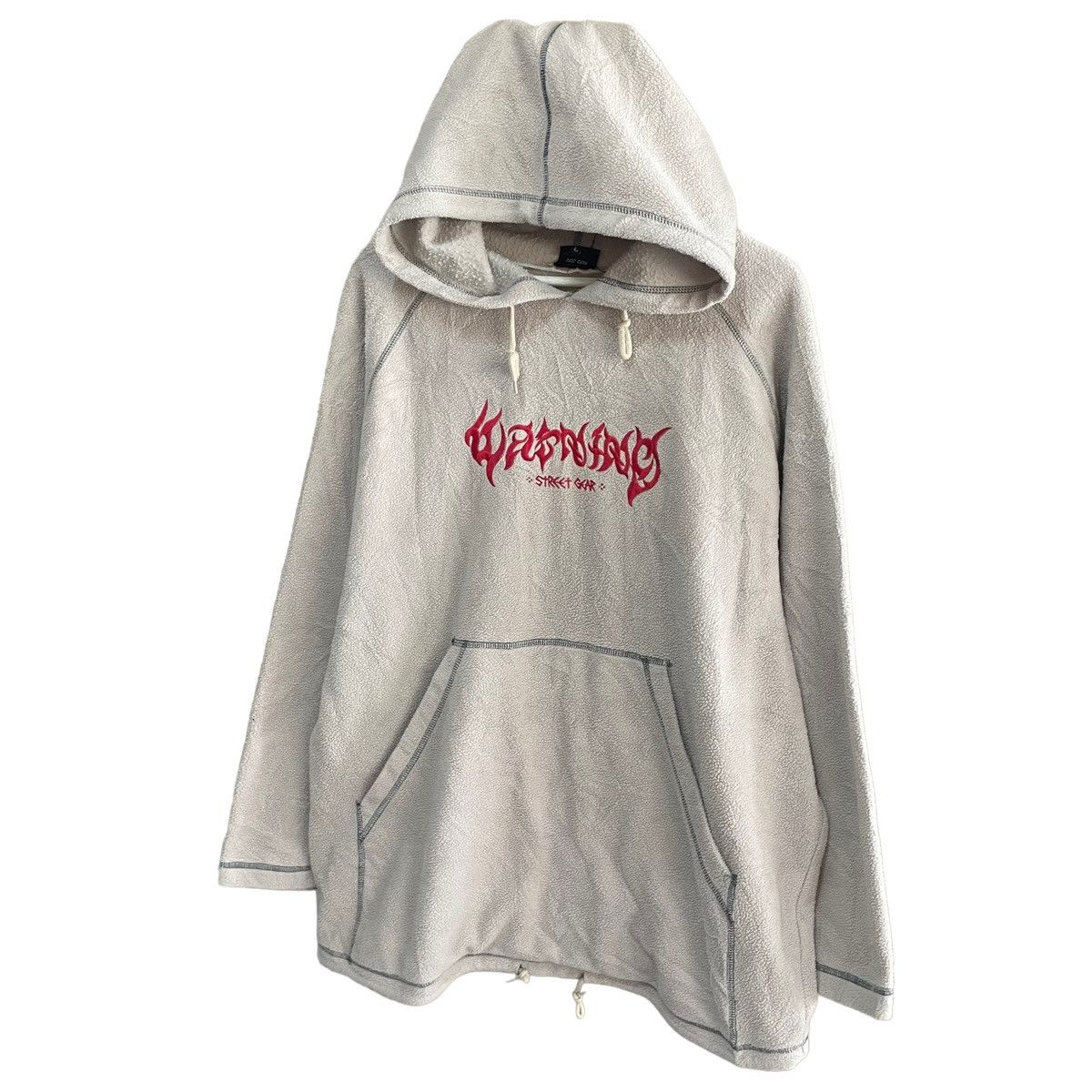 Other 💥90s Warning Street Gears Hoodie Fleece Sweater Size US L / EU 52-54 / 3 - 2 Thumbnail